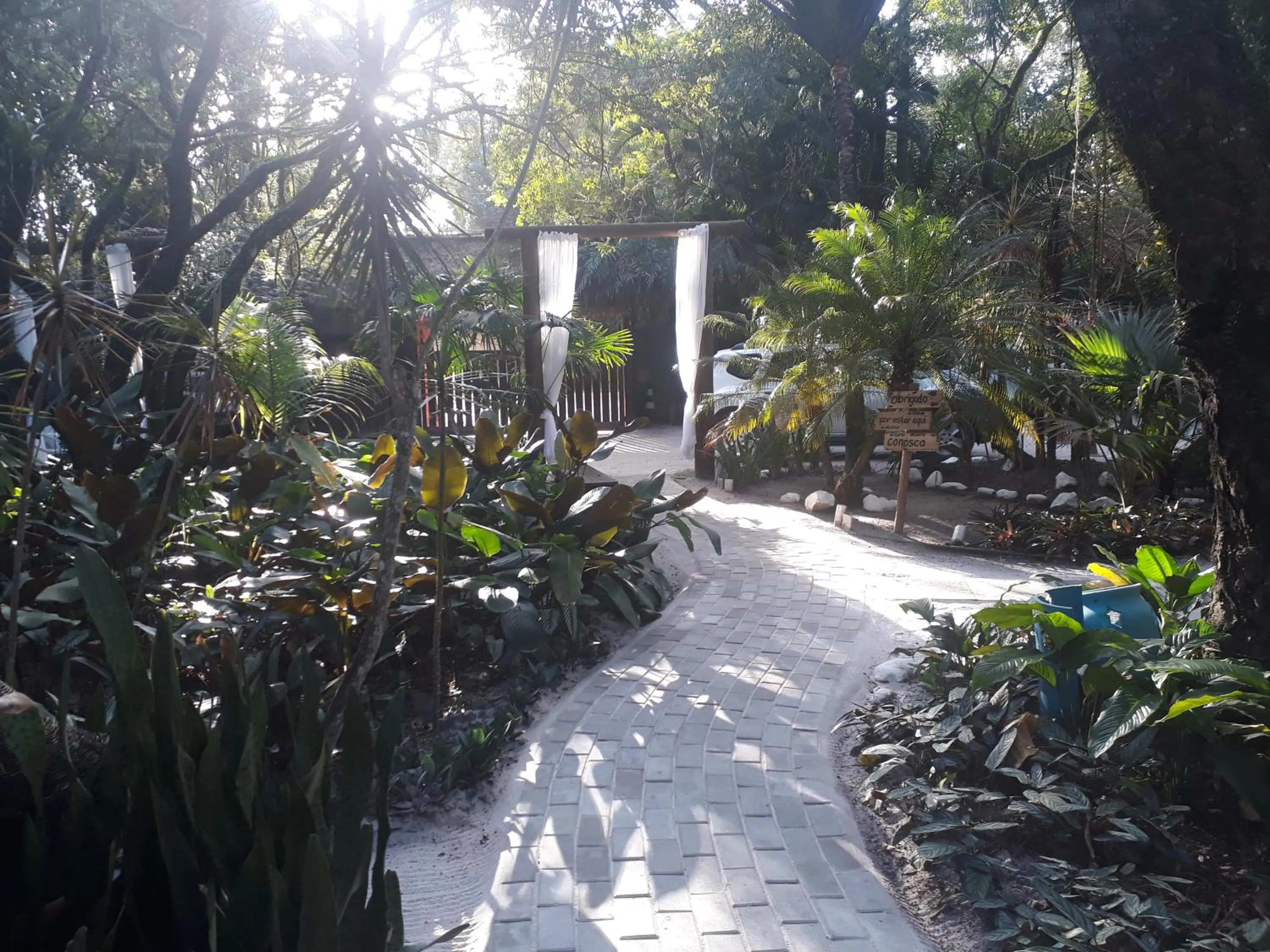 Garden in Mata N'ativa Pousada