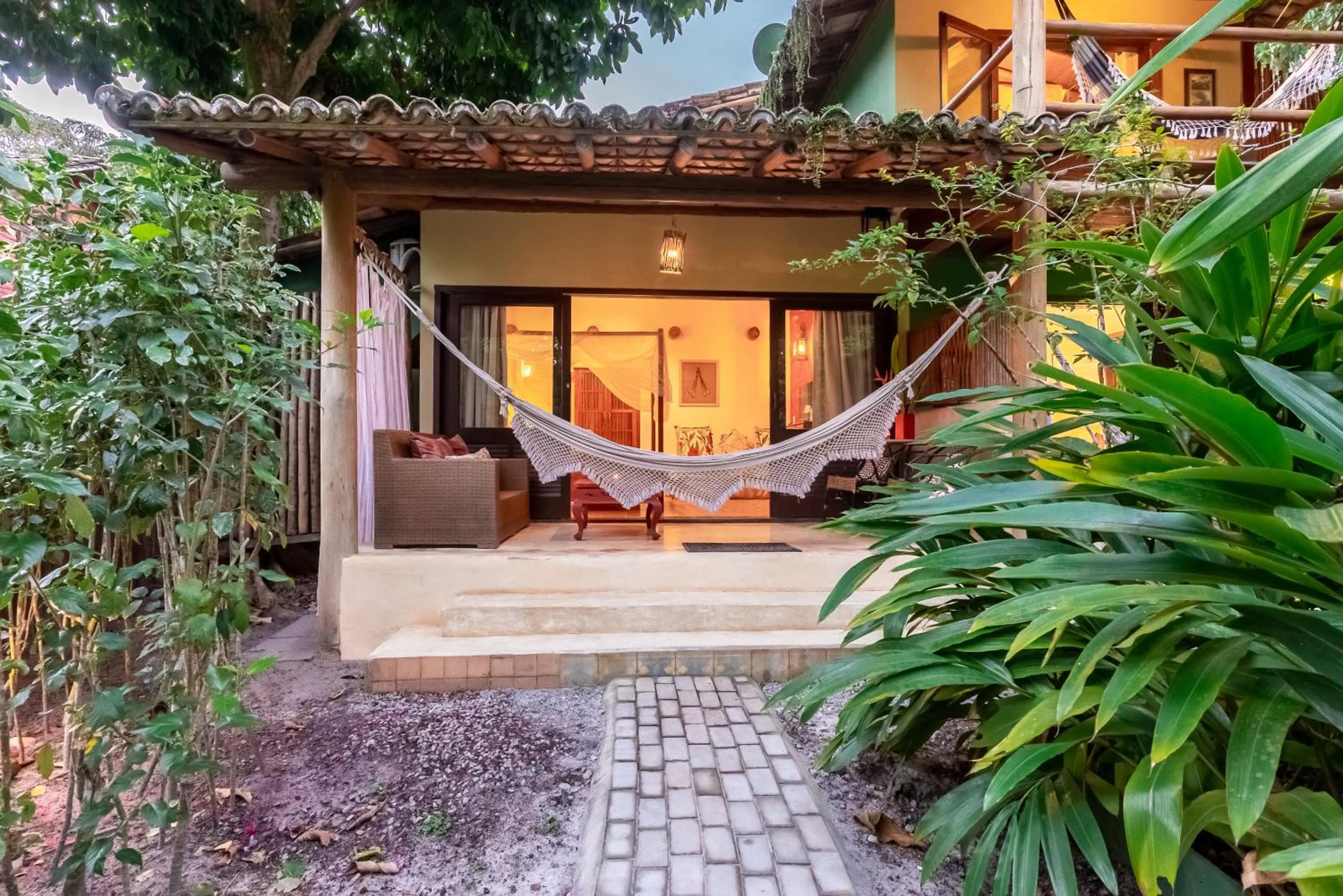 Garden view in Mata N'ativa Pousada