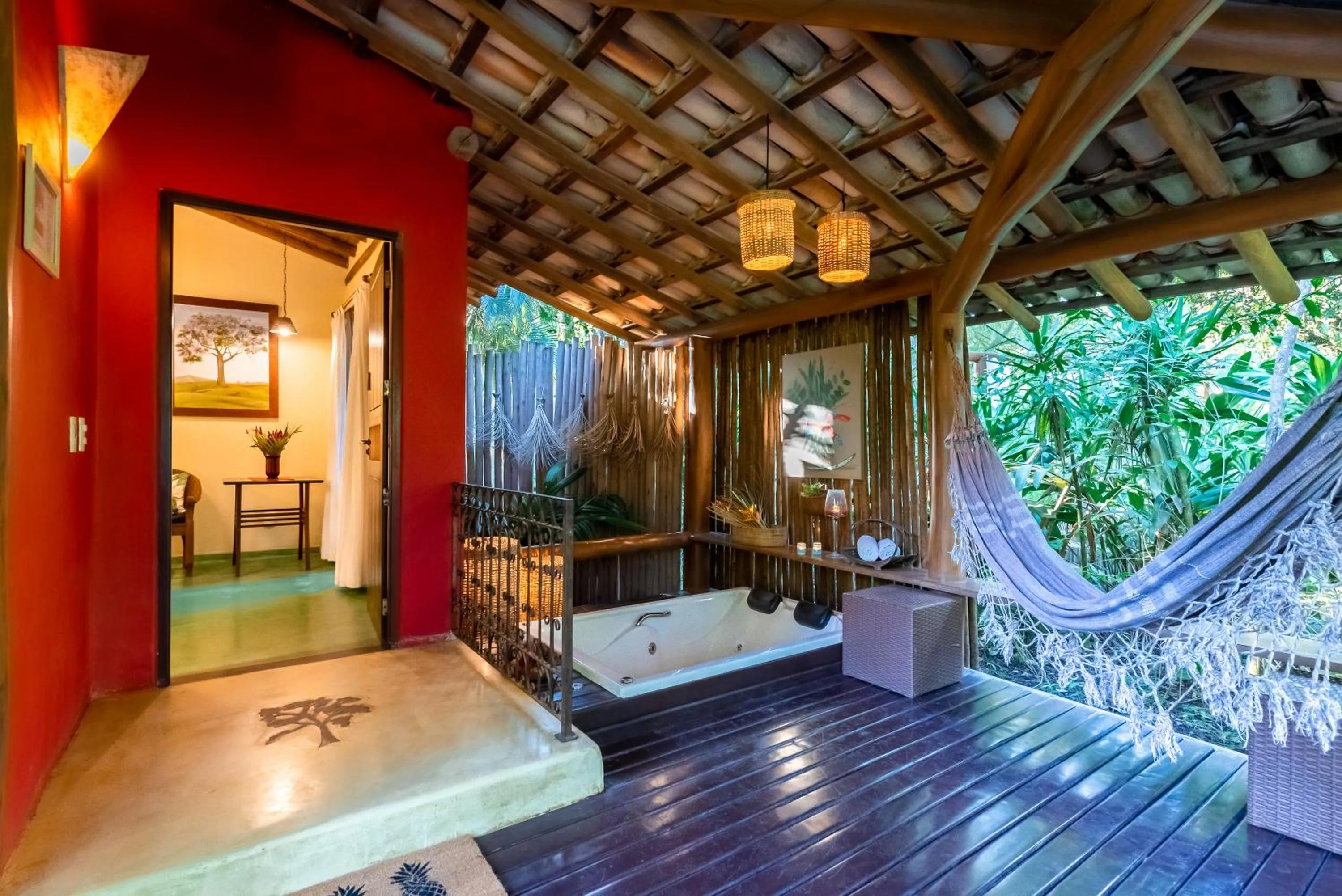 Patio in Mata N'ativa Pousada