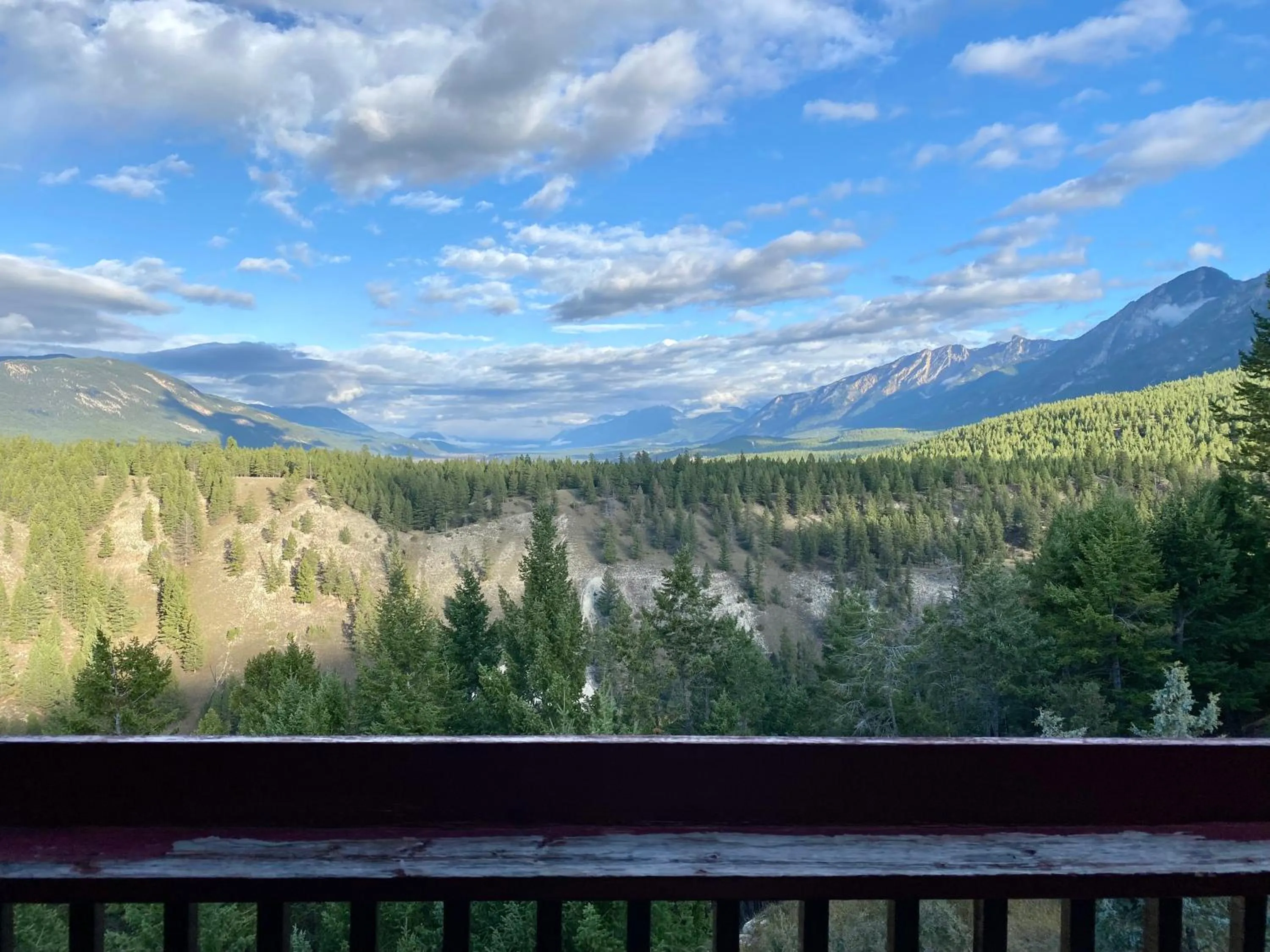 Balcony/Terrace in Radium Chalet