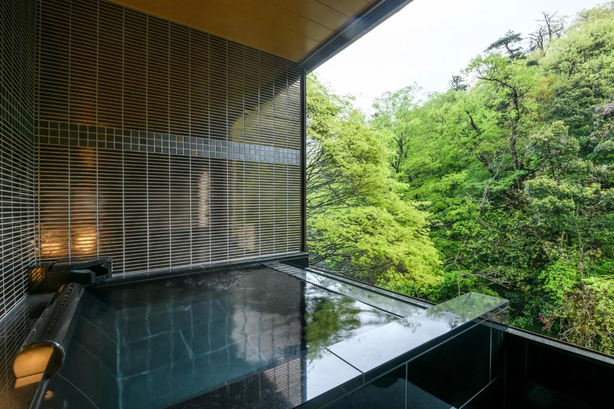 Special Room with In-Room Dining, Open-Air Bath and Mountain Stream View - New as of 2023 in Shirasagiyu Tawaraya Special Room with In-Room Dining, Open-Air Bath and Mountain Stream View - New as of 2023 in Shirasagiyu Tawaraya