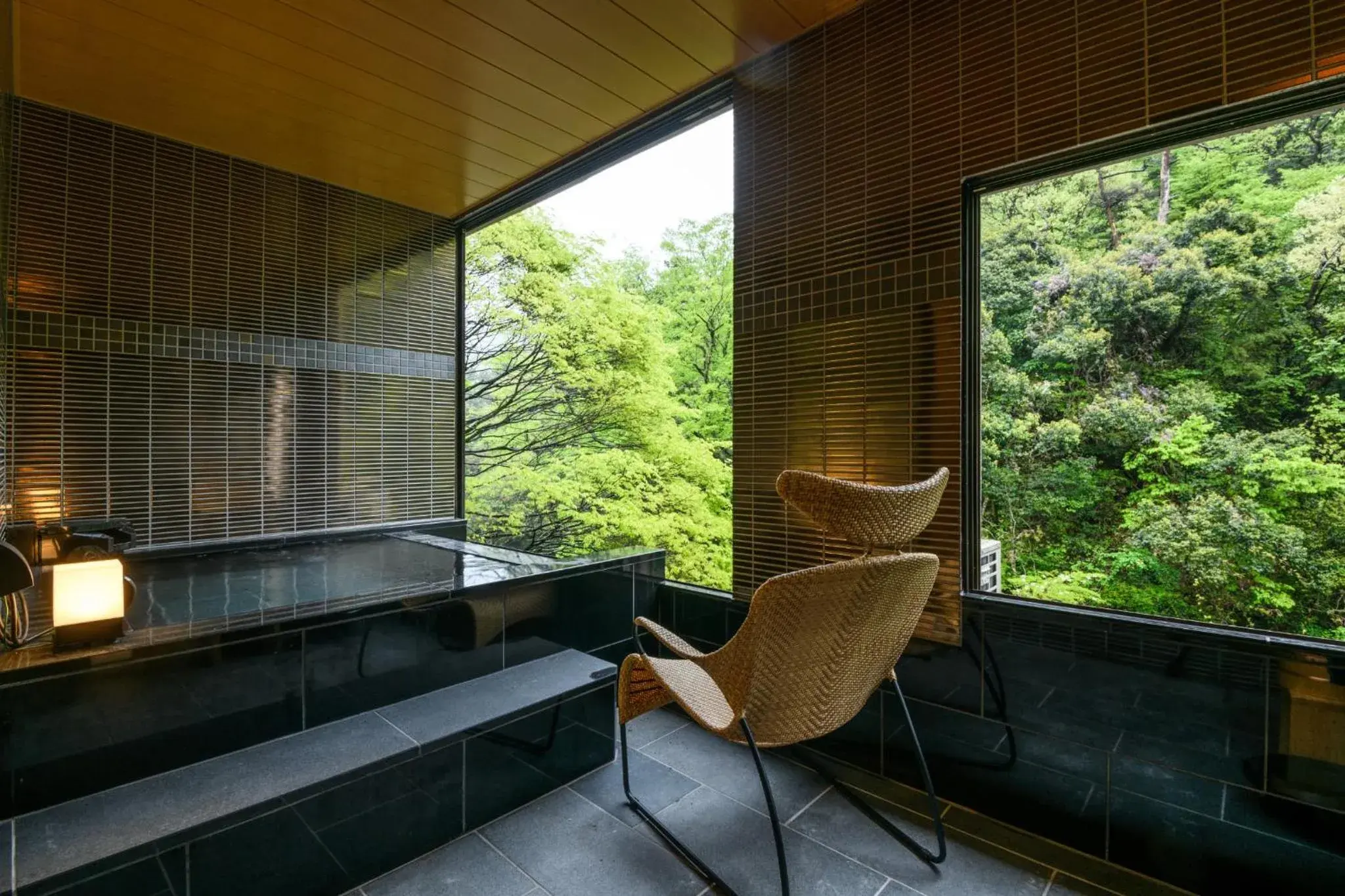 Special Room with In-Room Dining, Open-Air Bath and Mountain Stream View - New as of 2023 in Shirasagiyu Tawaraya Special Room with In-Room Dining, Open-Air Bath and Mountain Stream View - New as of 2023 in Shirasagiyu Tawaraya