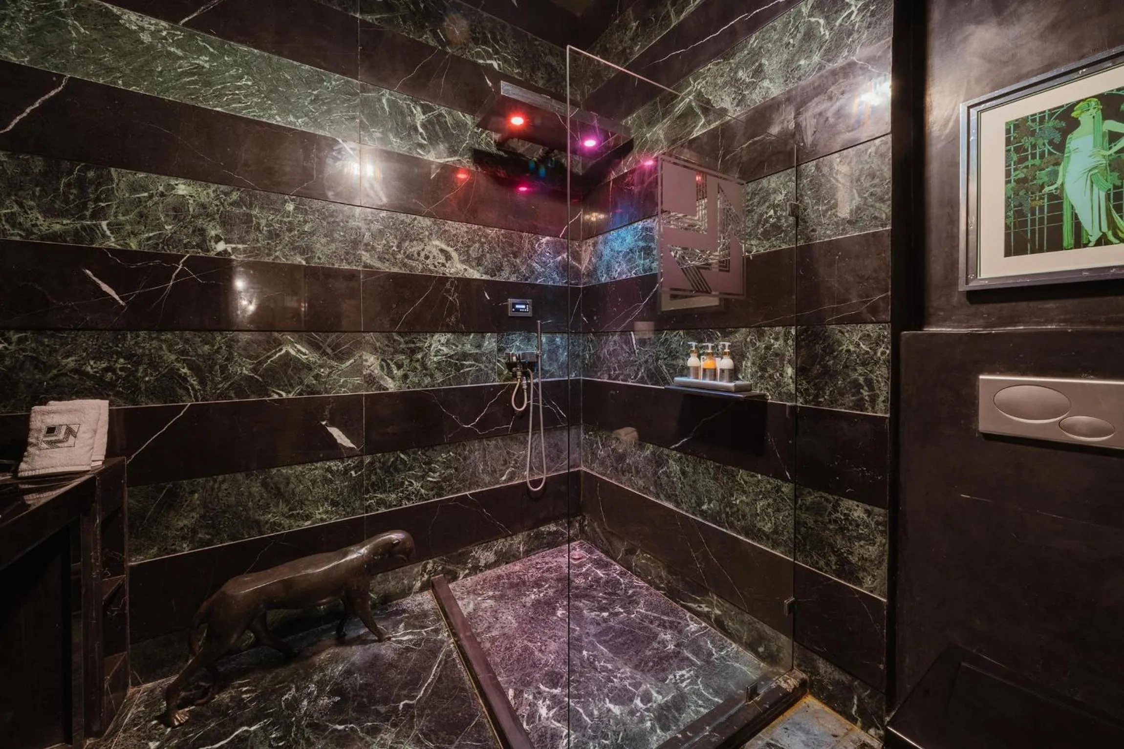 Shower in Villa Makassar