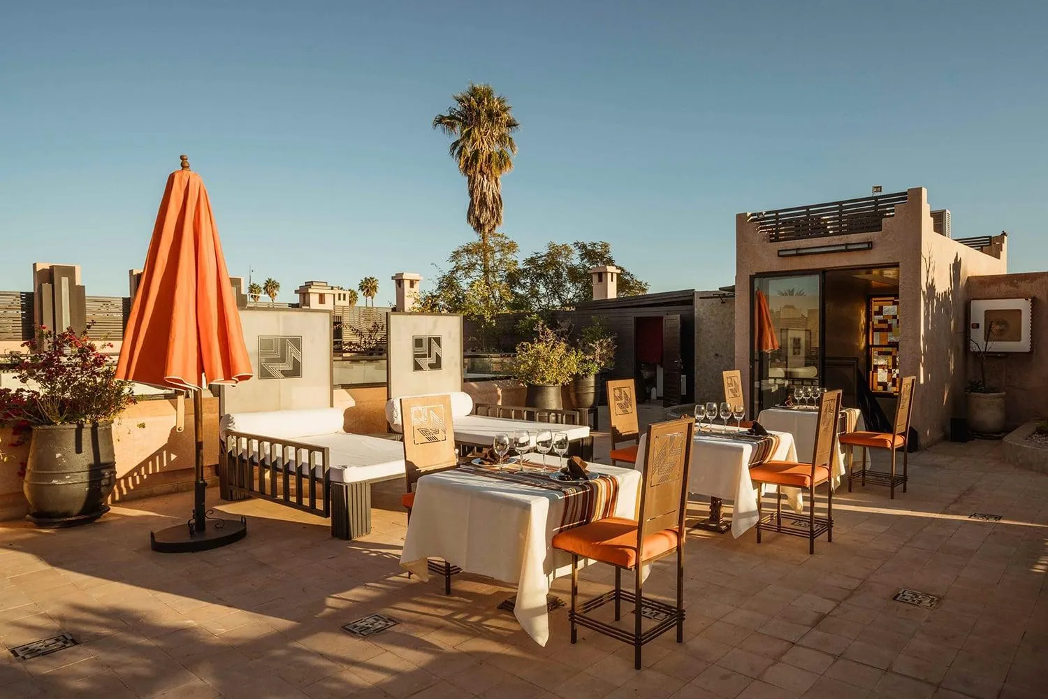 Patio in Villa Makassar