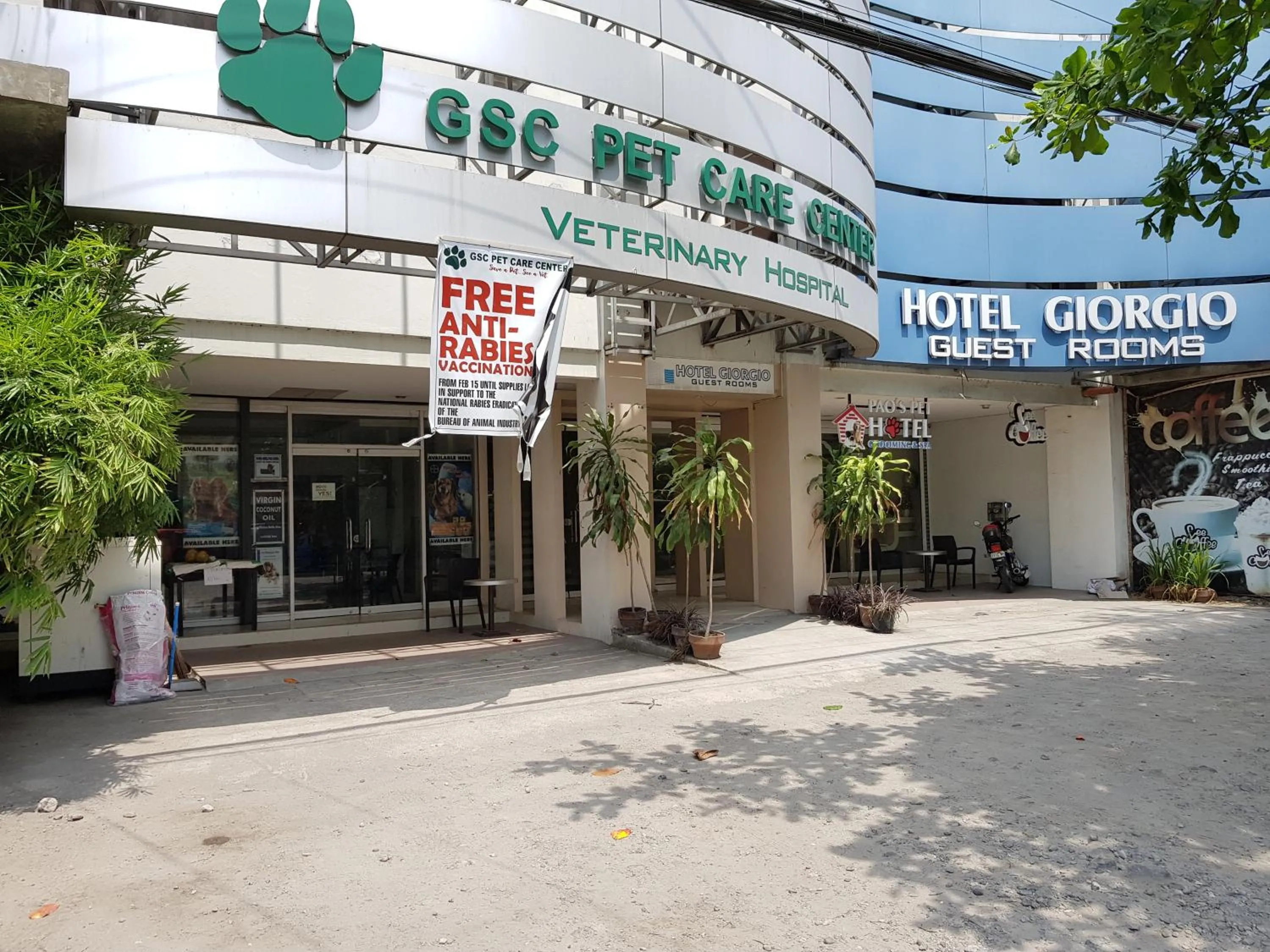 Facade/entrance in Hotel Giorgio
