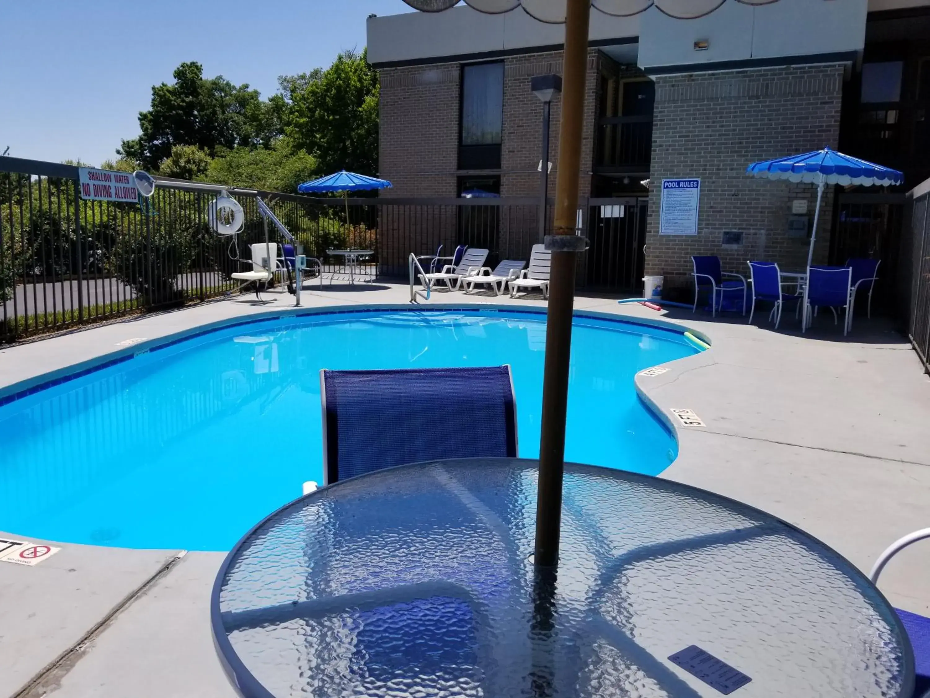 Pool view in Days Inn by Wyndham Easley West Of Greenville/Clemson Area Pool view in Days Inn by Wyndham Easley West Of Greenville/Clemson Area