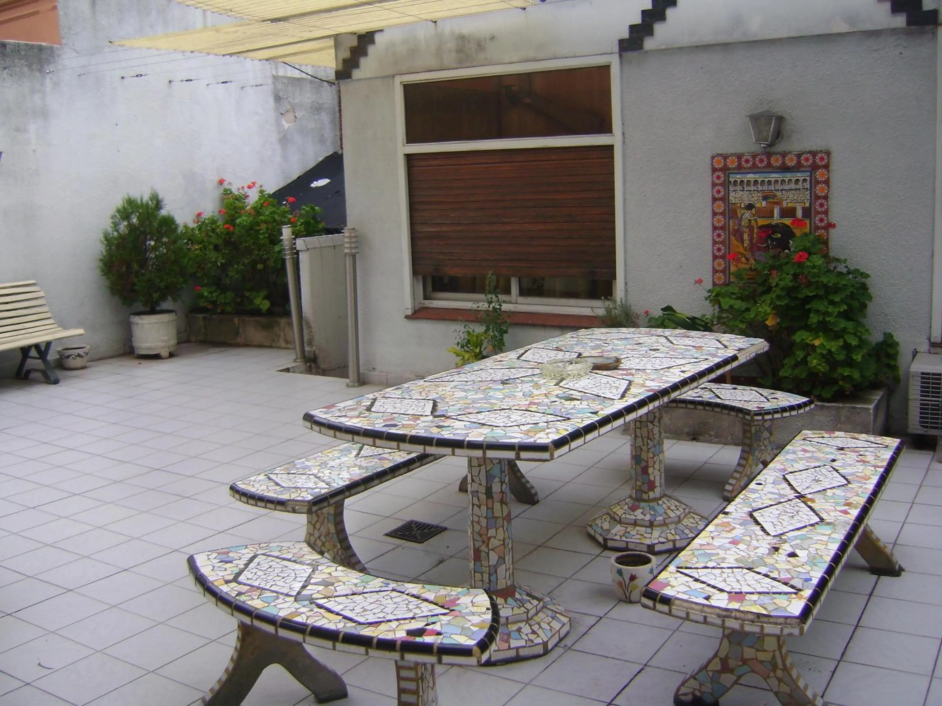 Patio in Palermo Soho Hostel