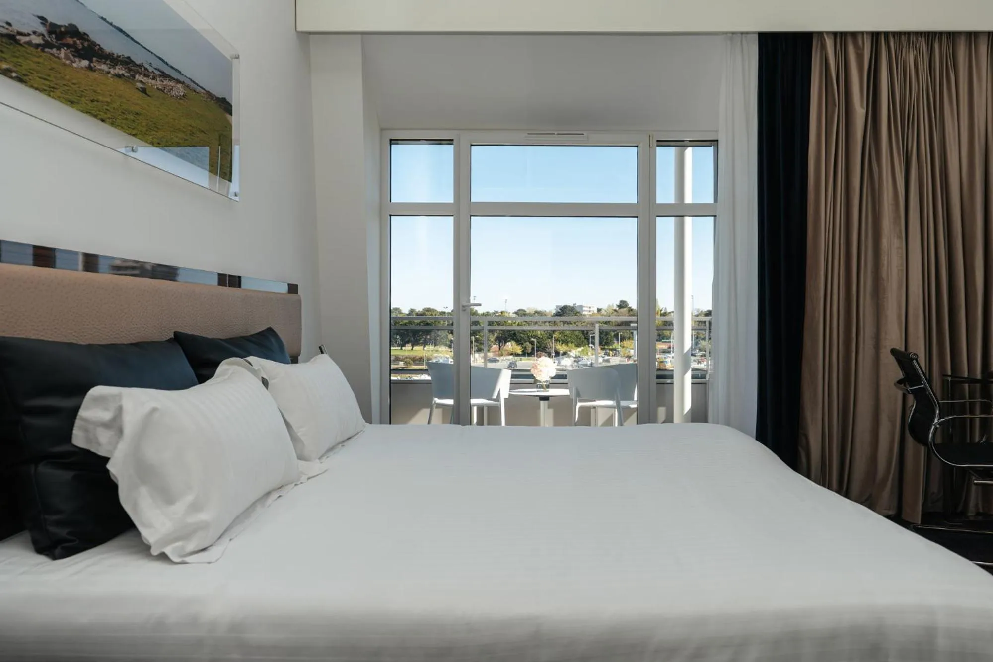 Bed in Westotel Le Pouliguen