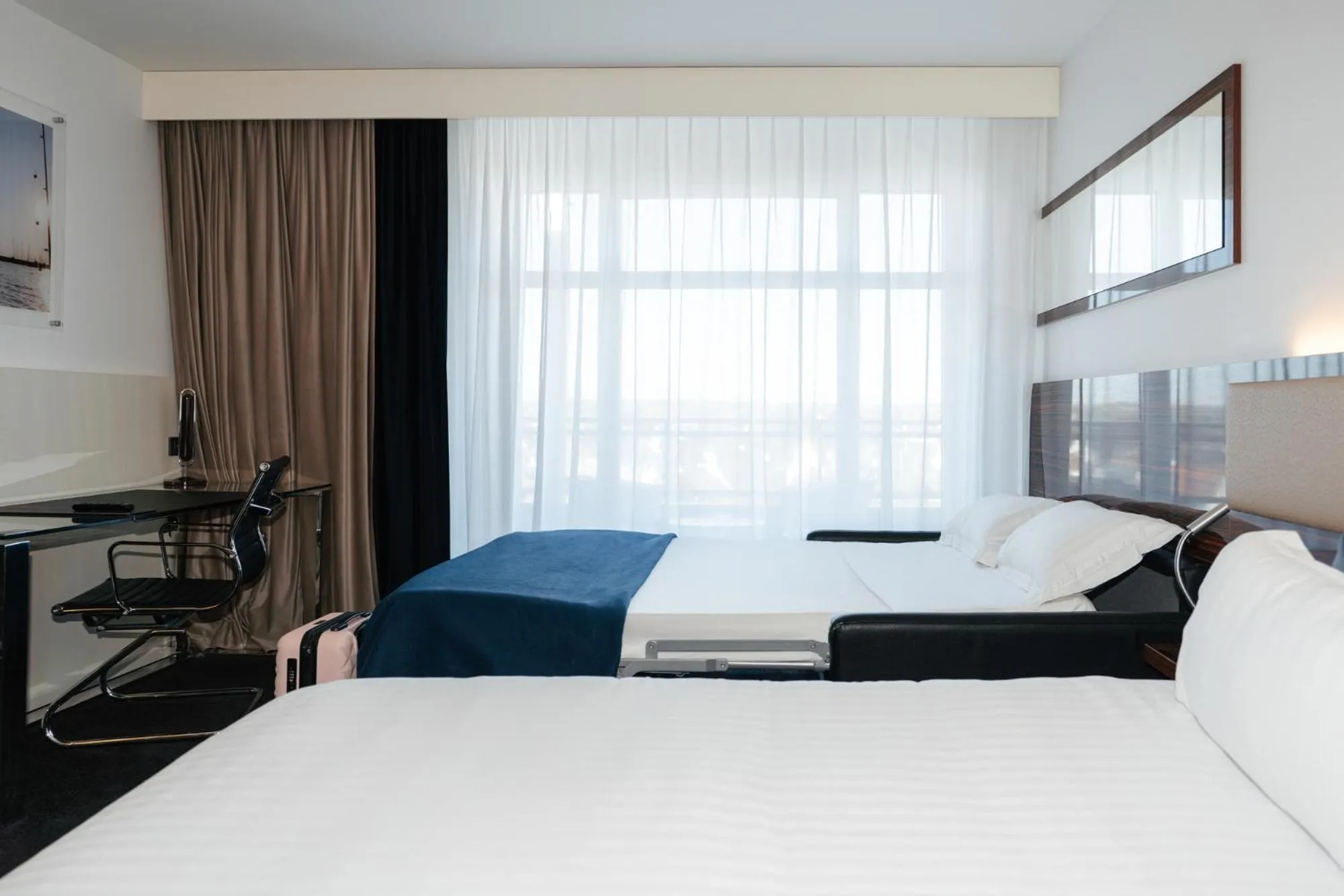 Bed in Westotel Le Pouliguen