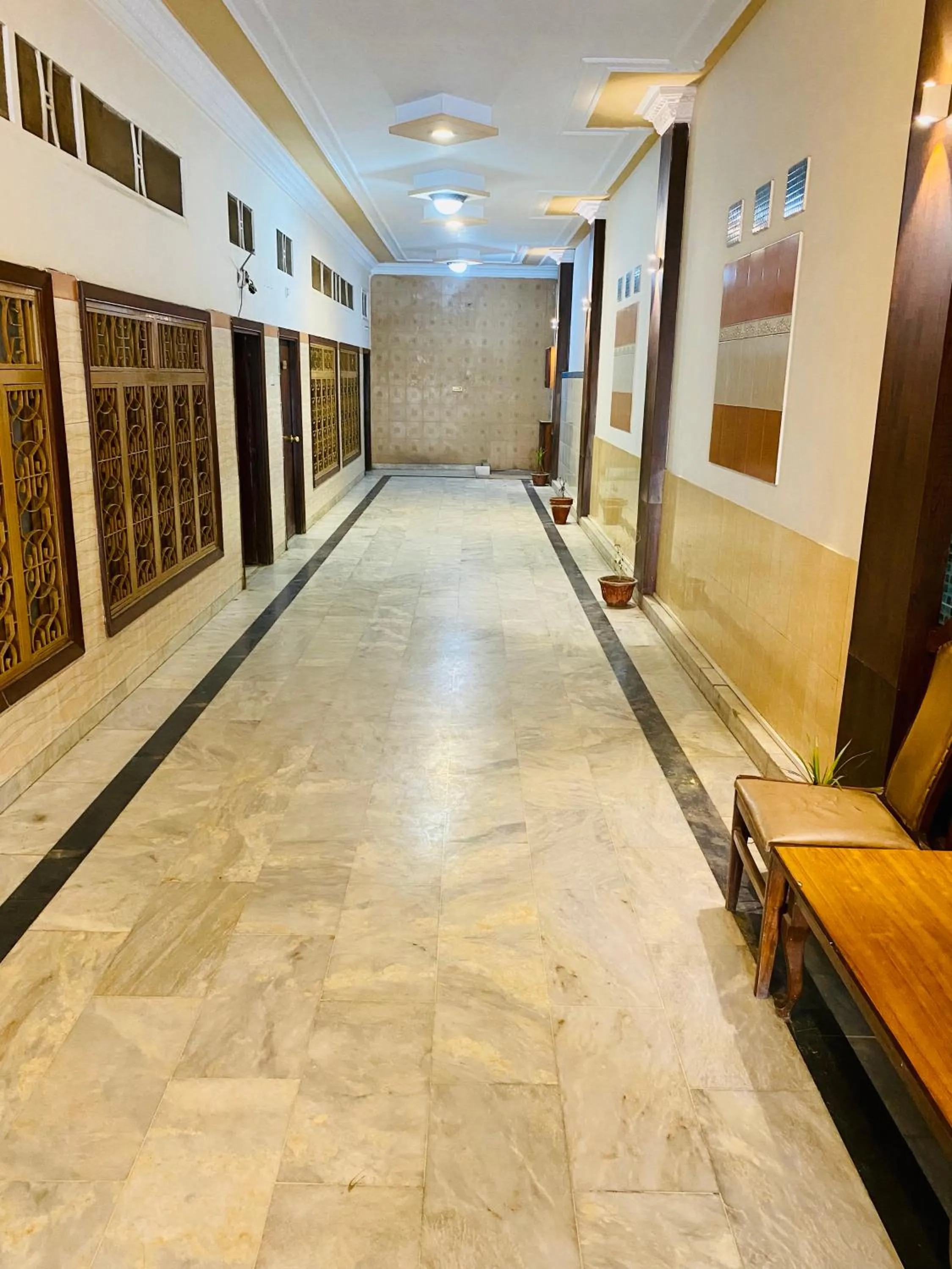 Lobby or reception in Hotel Mehran Multan