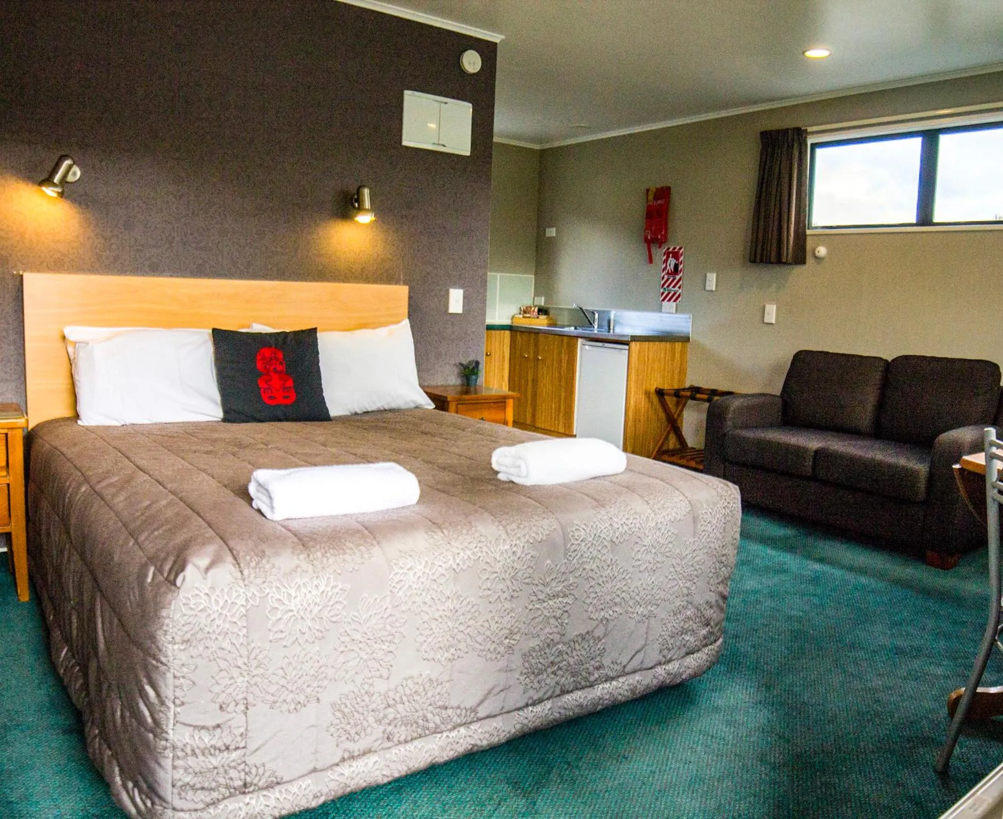 Bed in Te Anau Lakeview Holiday Park & Motels