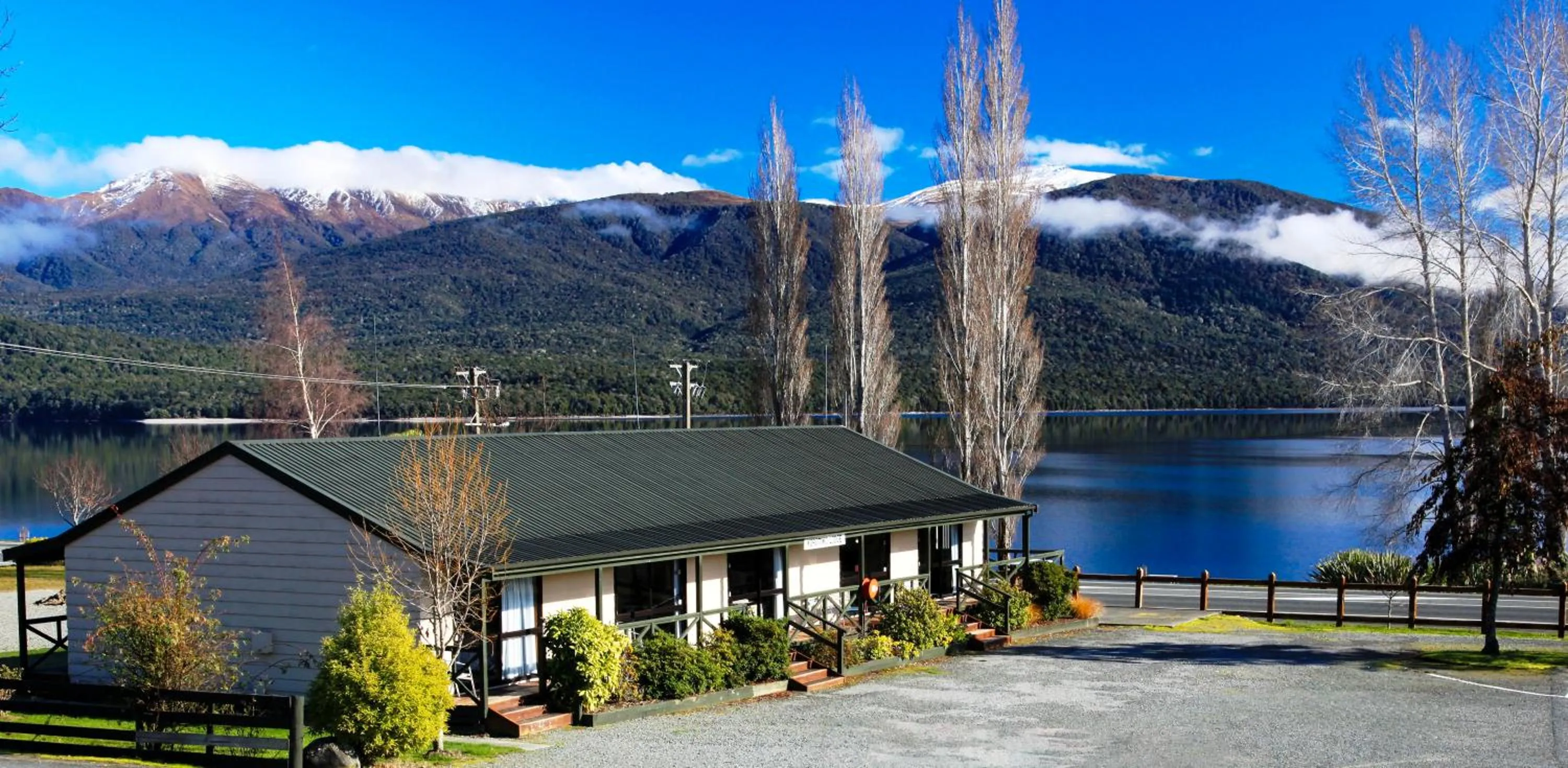 Property building in Te Anau Lakeview Holiday Park & Motels