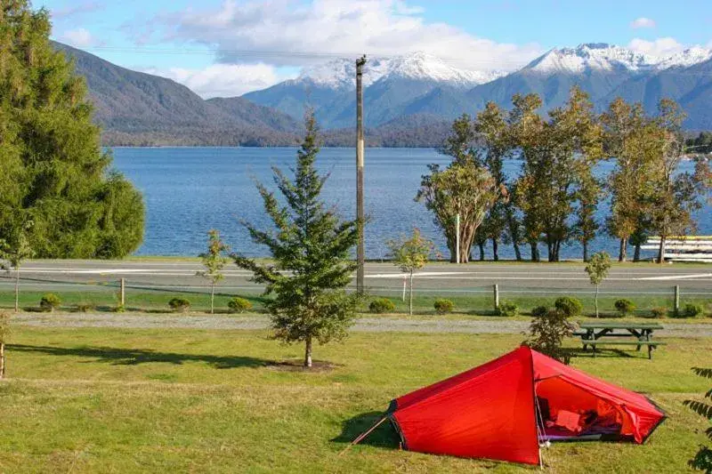 Garden view in Te Anau Lakeview Holiday Park & Motels Garden view in Te Anau Lakeview Holiday Park & Motels