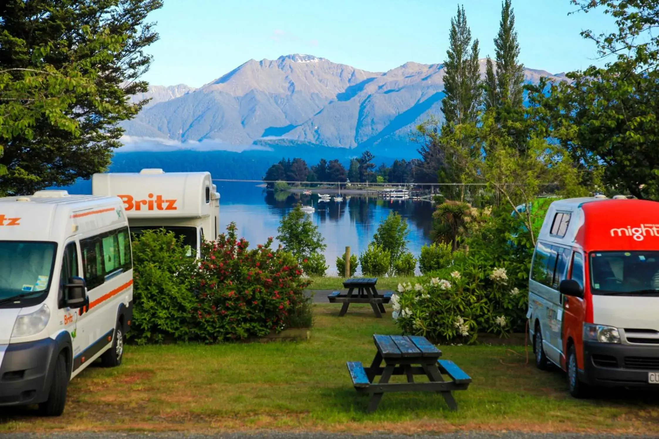 Natural landscape in Te Anau Lakeview Holiday Park & Motels Natural landscape in Te Anau Lakeview Holiday Park & Motels