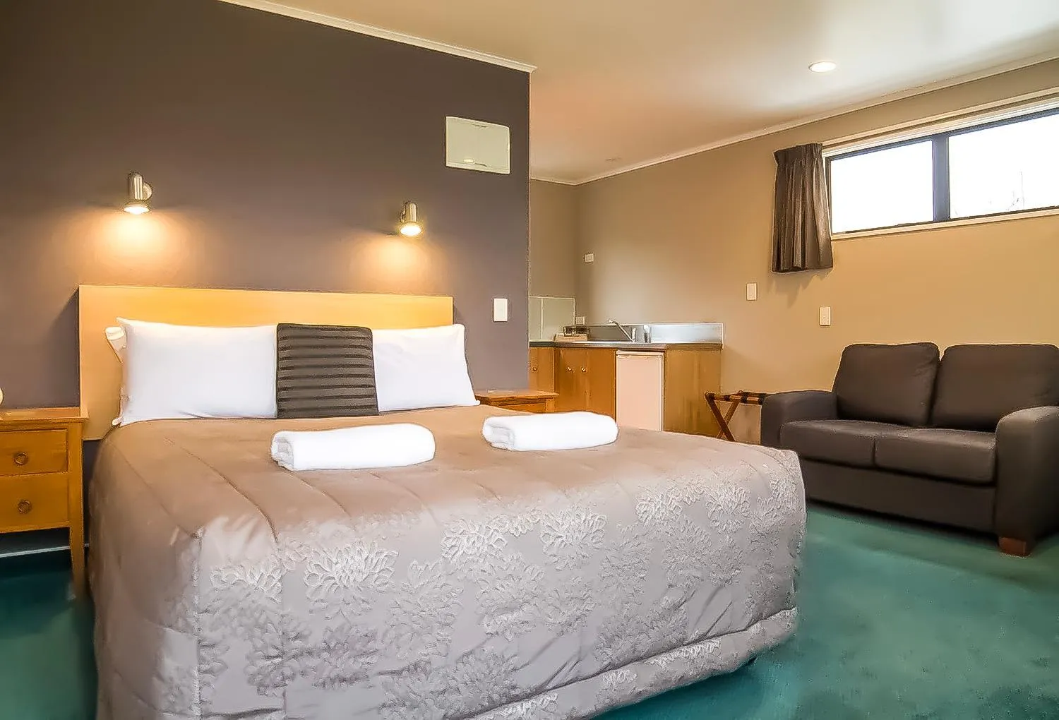 Bed in Te Anau Lakeview Holiday Park & Motels