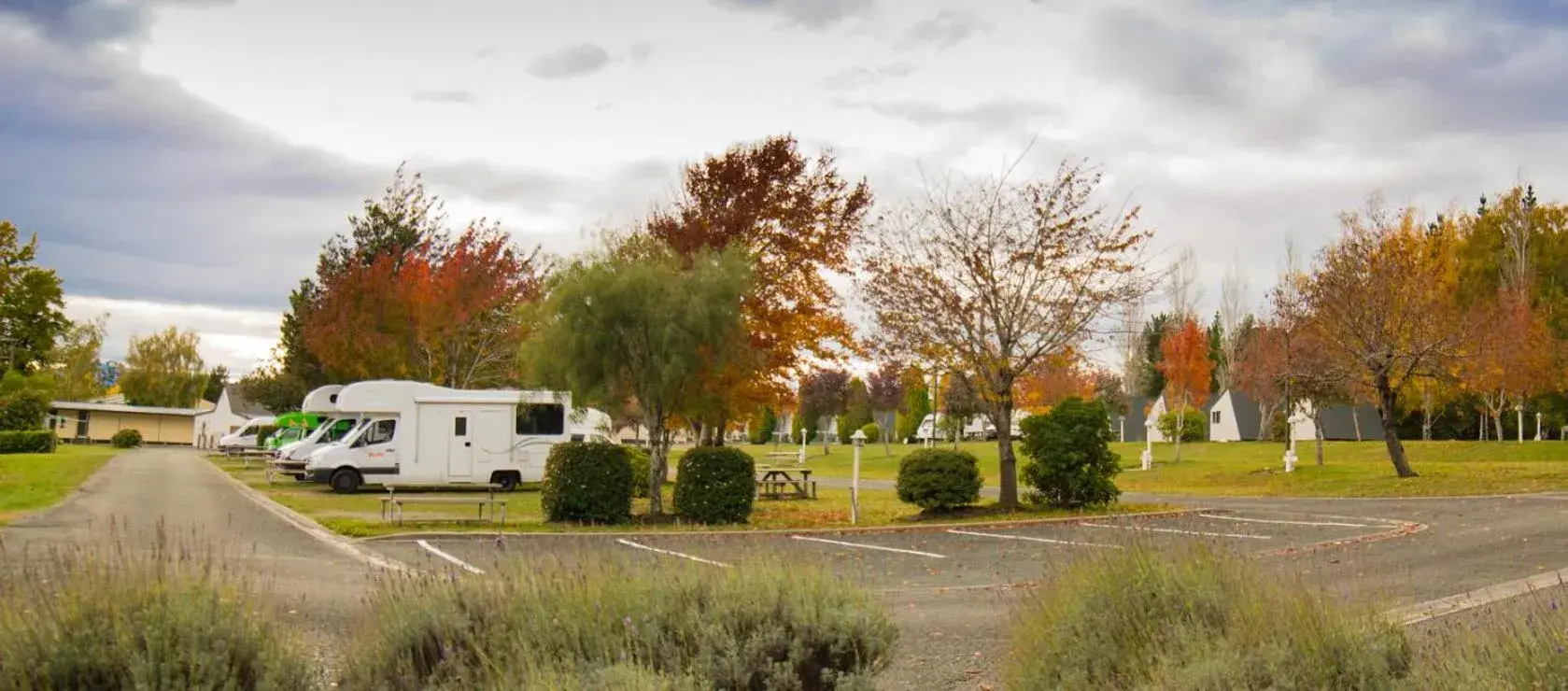 Garden view in Te Anau Lakeview Holiday Park & Motels Garden view in Te Anau Lakeview Holiday Park & Motels