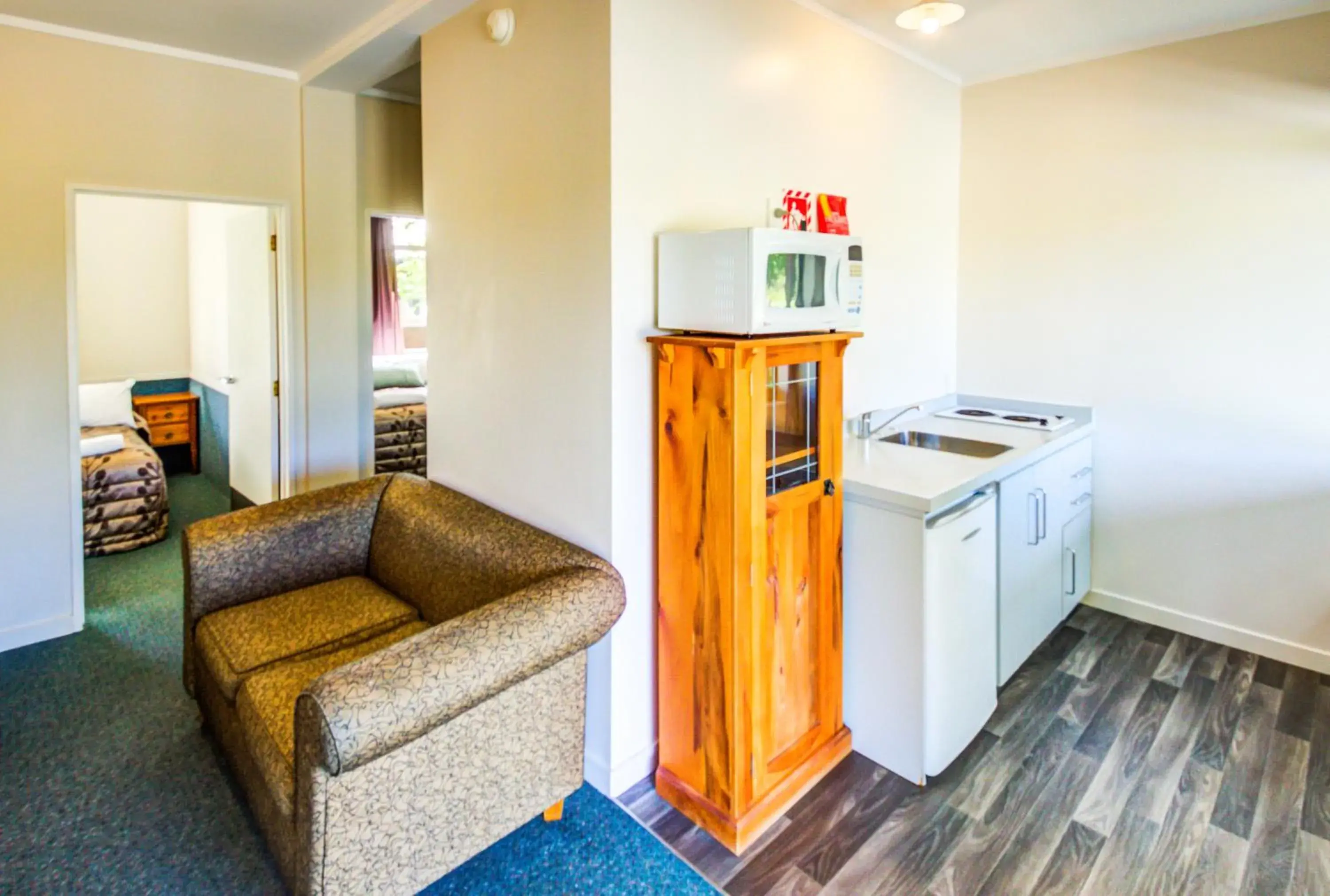 Bed in Te Anau Lakeview Holiday Park & Motels Bed in Te Anau Lakeview Holiday Park & Motels