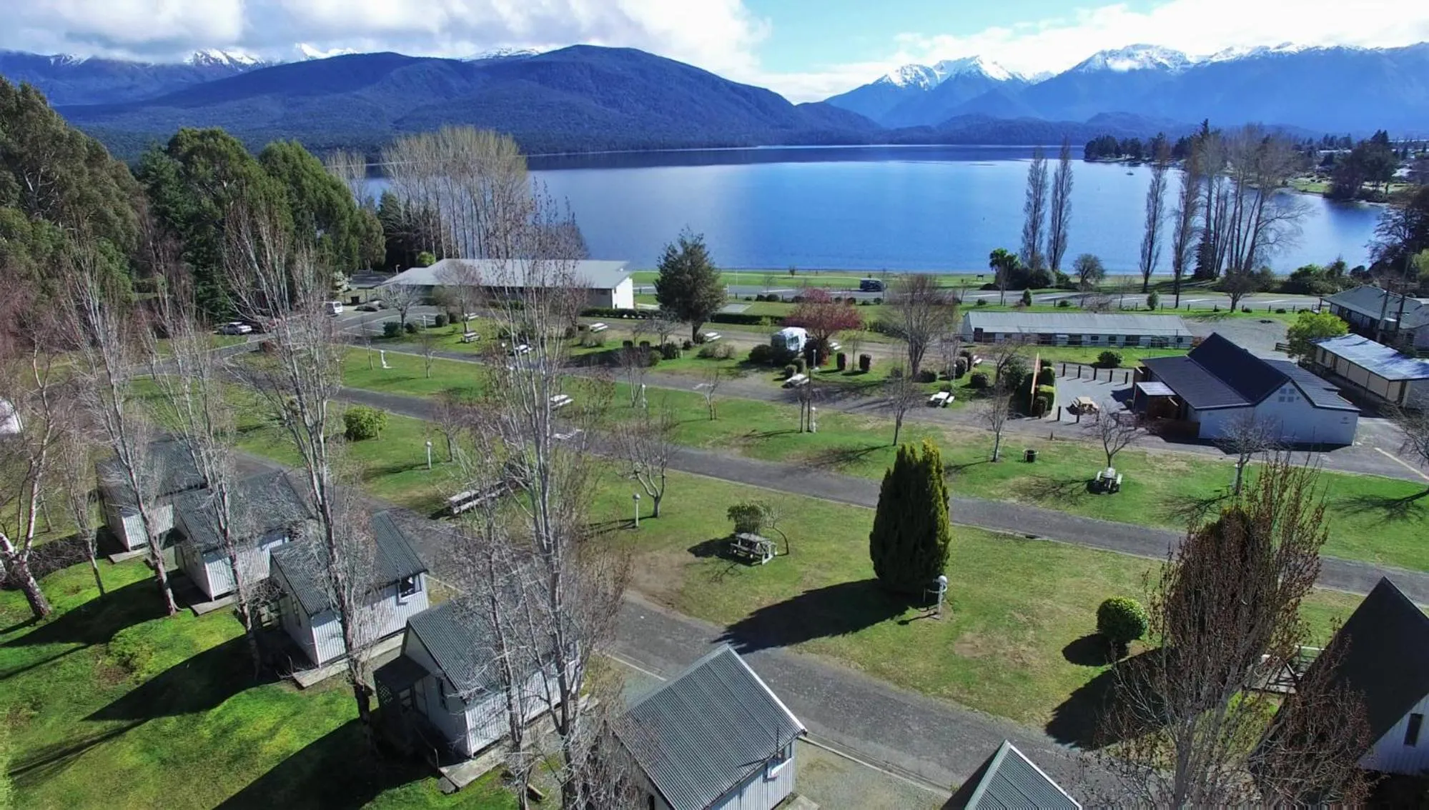 Garden in Te Anau Lakeview Holiday Park & Motels