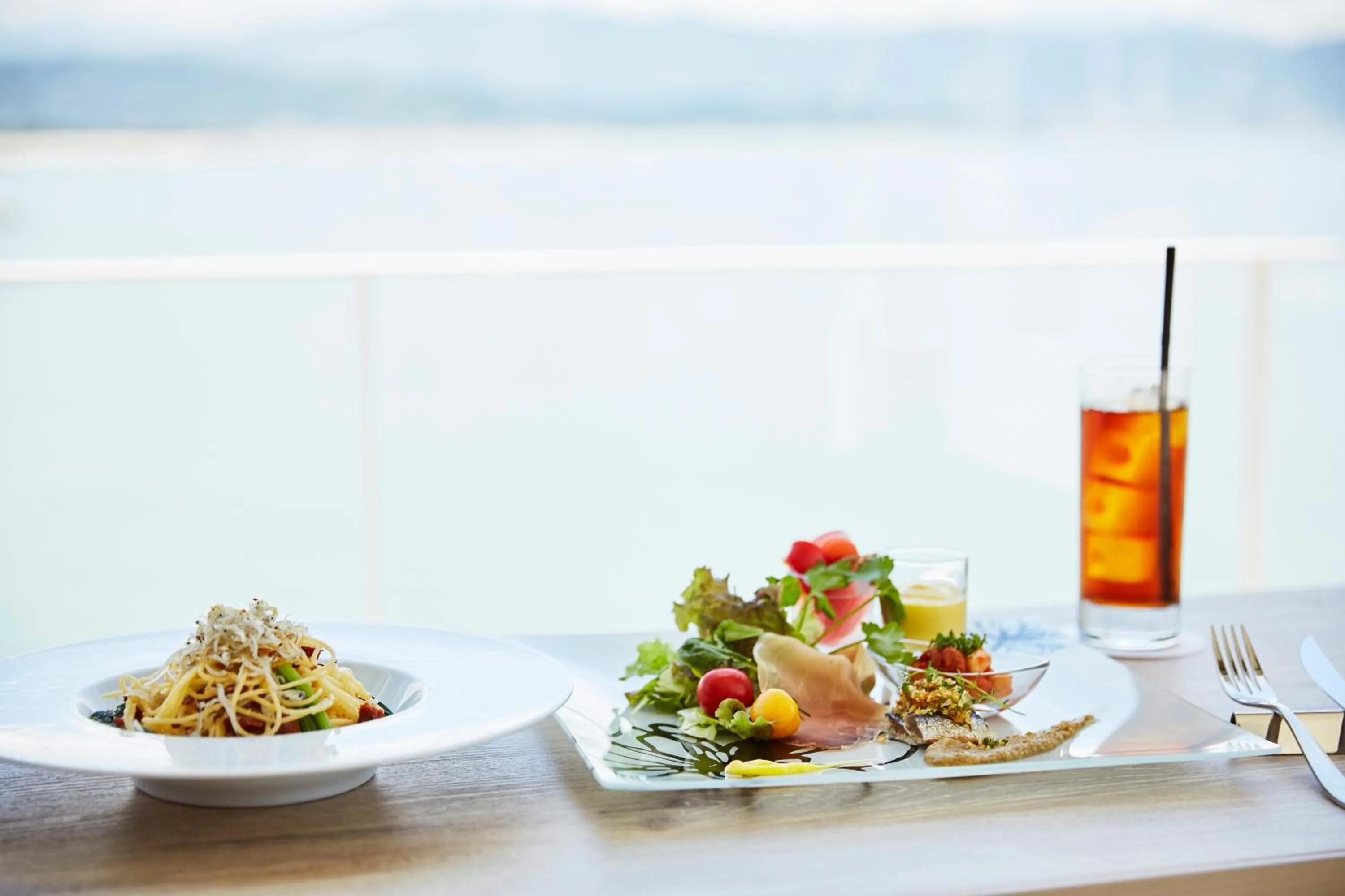 Food close-up in Wakanoura Nature Resort Epicharis