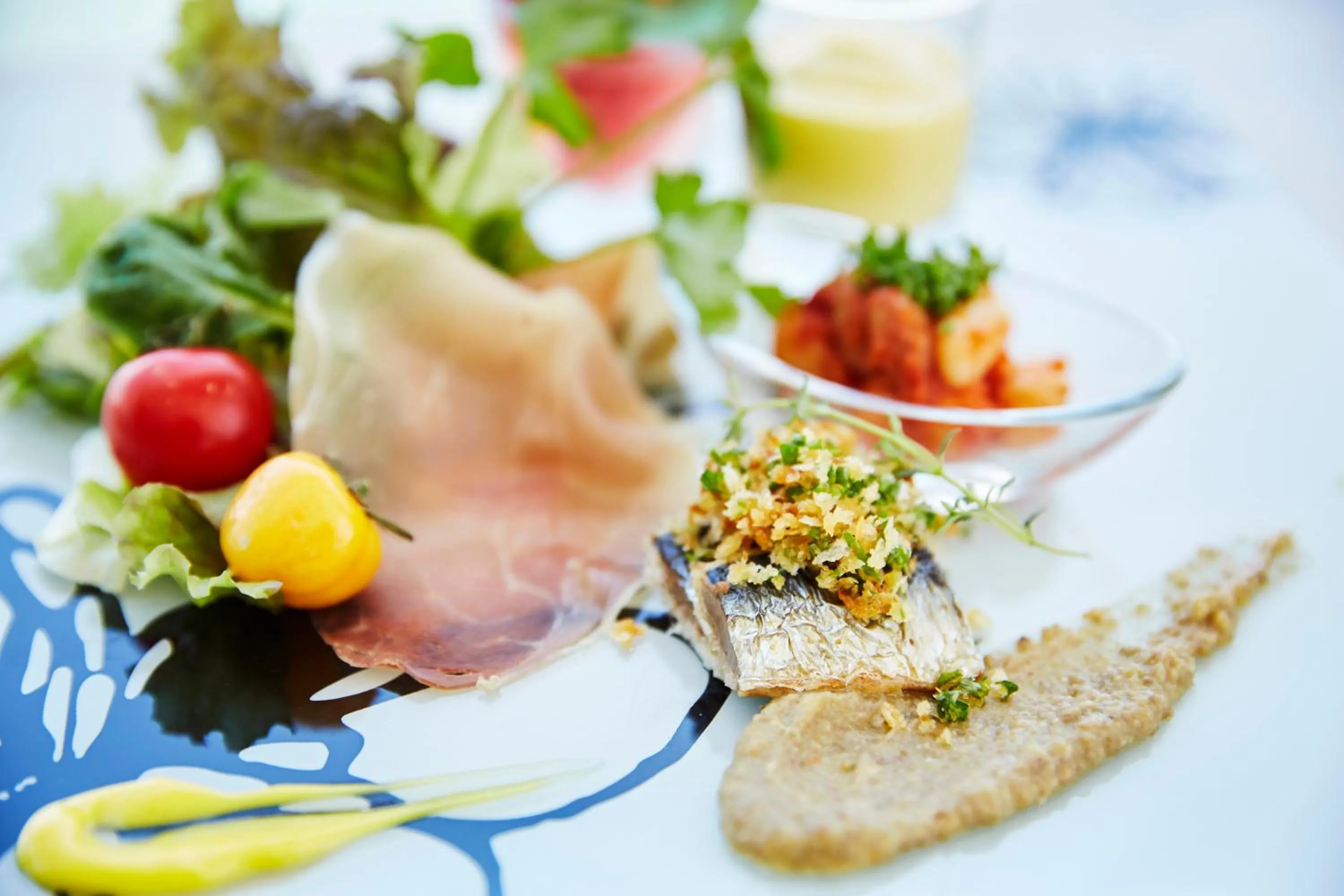 Food close-up in Wakanoura Nature Resort Epicharis