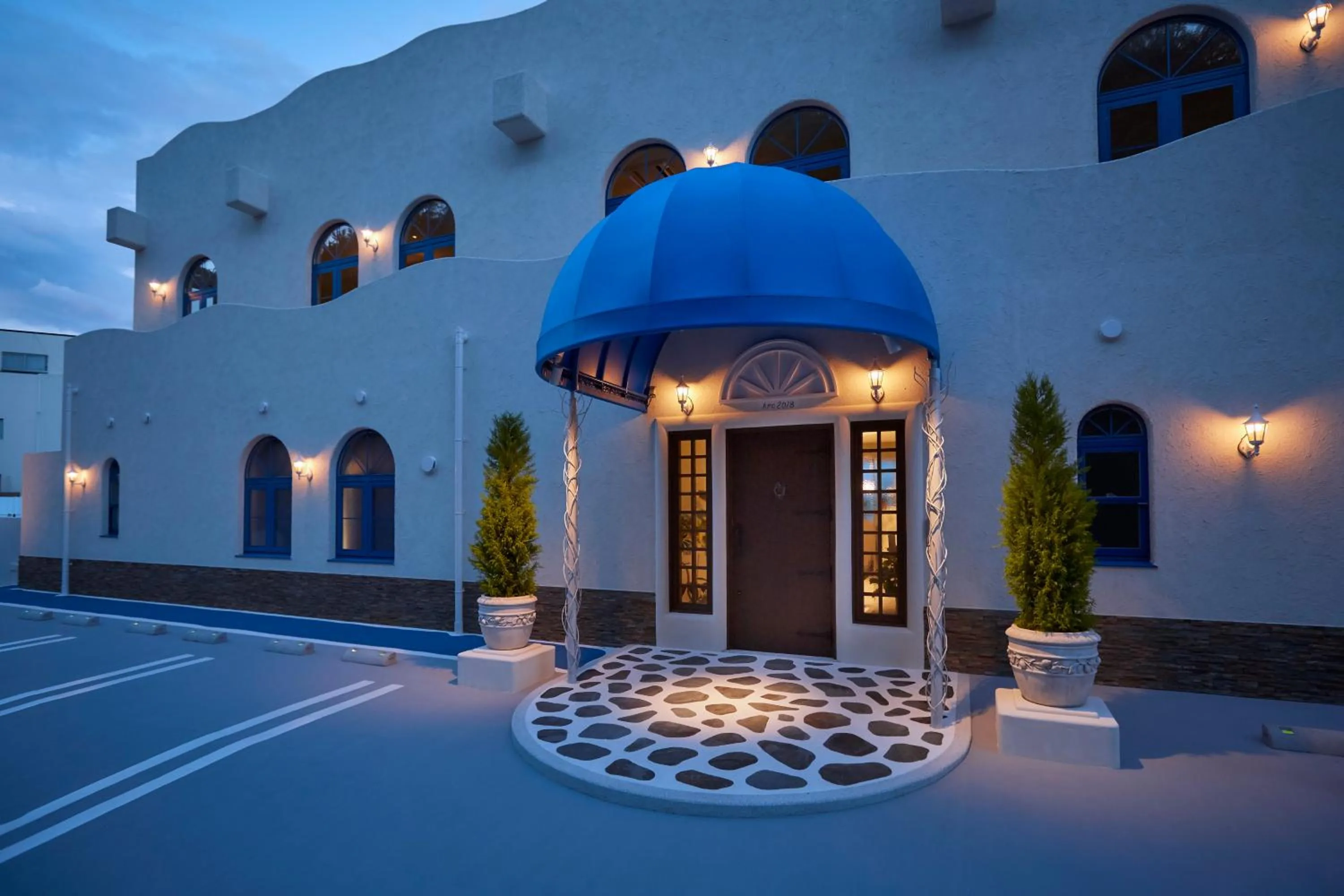 Facade/entrance in Wakanoura Nature Resort Epicharis