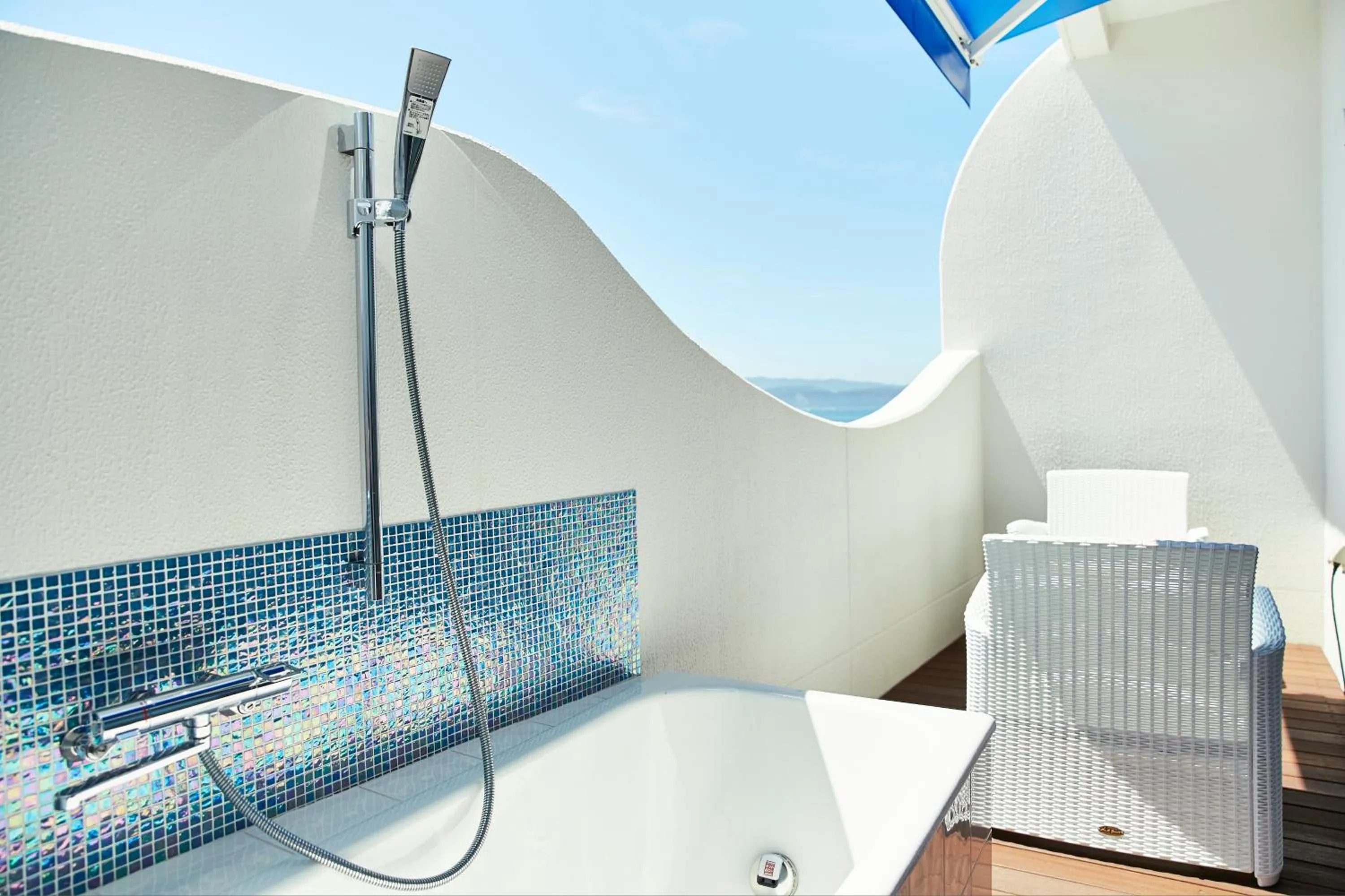 Sea view in Wakanoura Nature Resort Epicharis