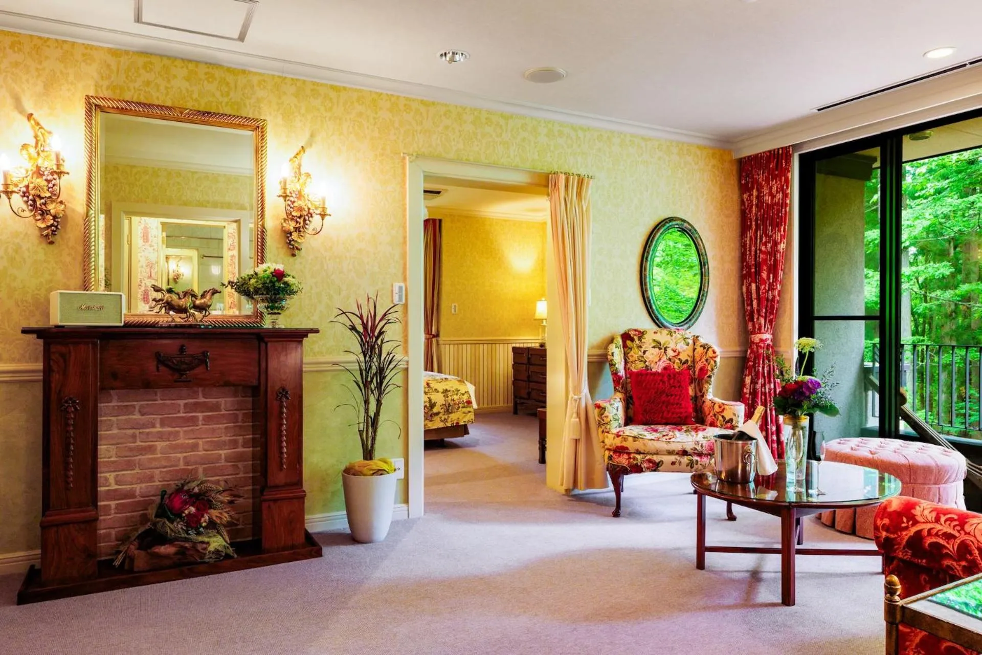 Living room in Hotel La Neige