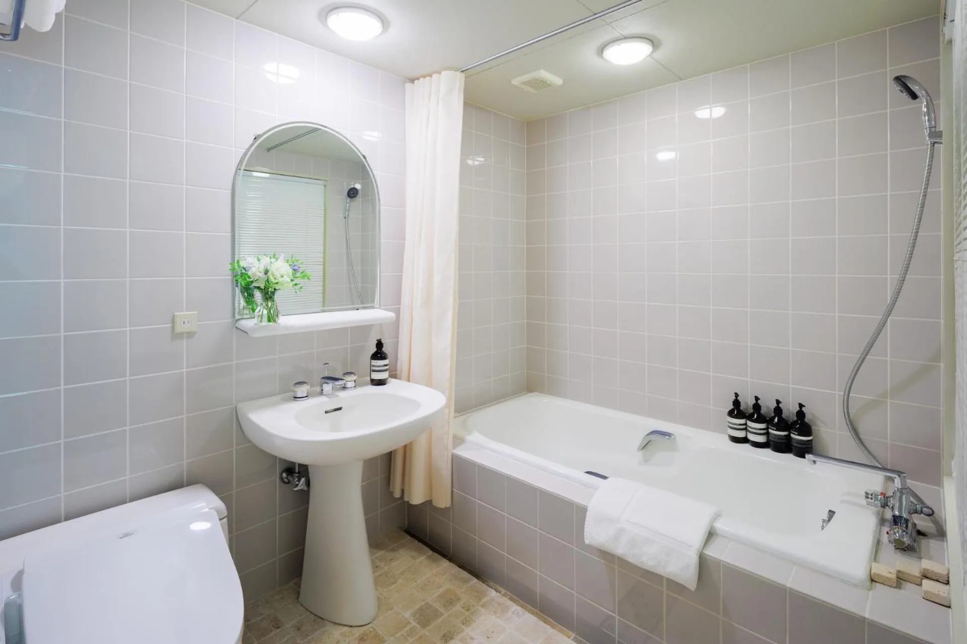 Bathroom in Hotel La Neige