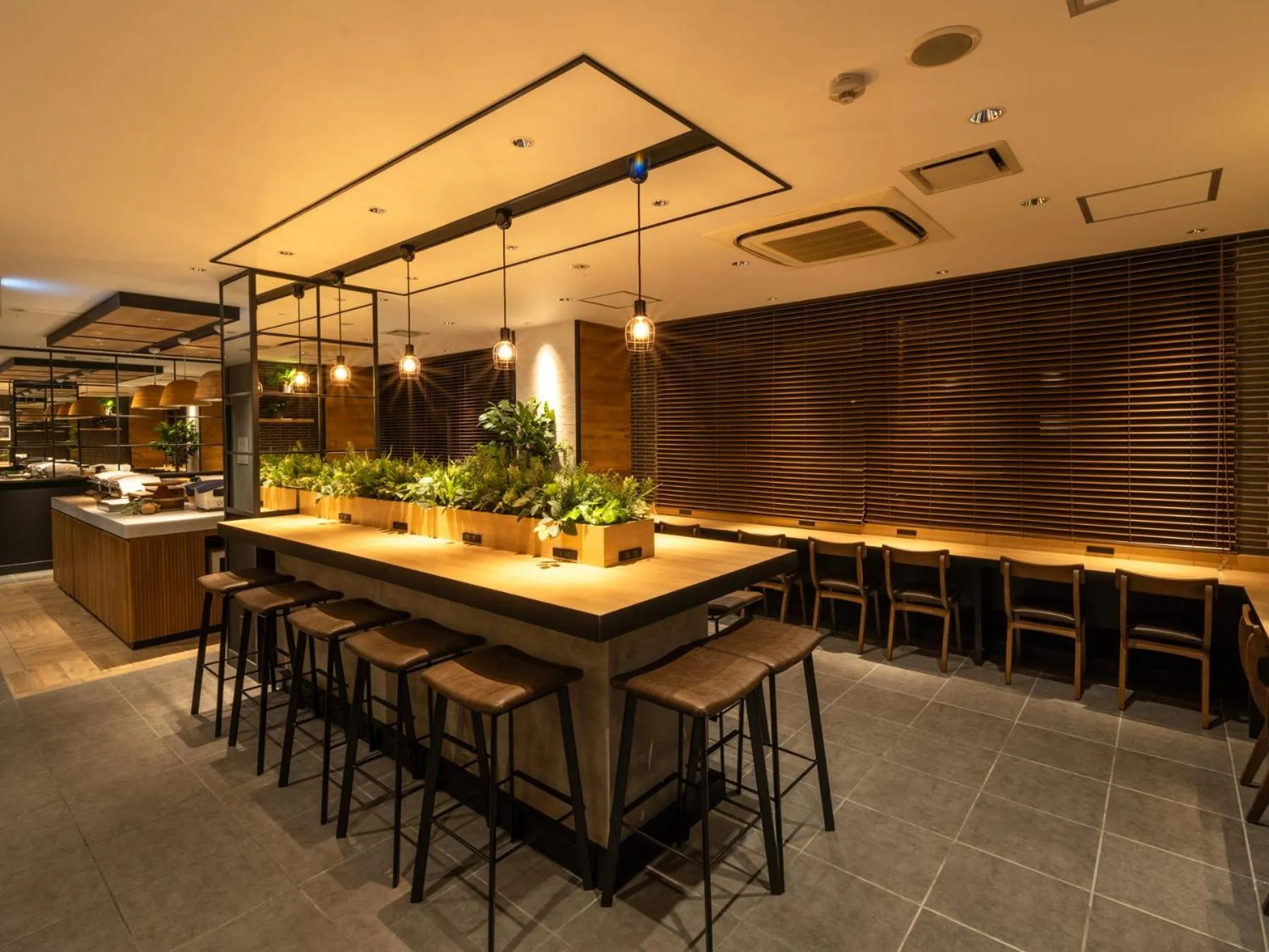 Restaurant/places to eat in Super Hotel Asahikawa