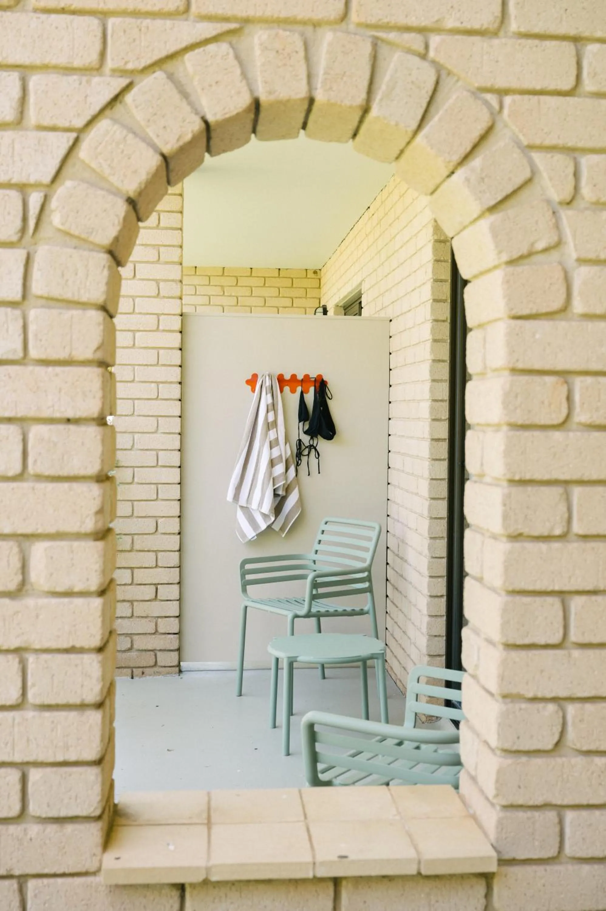 Patio in The Timothée Resort