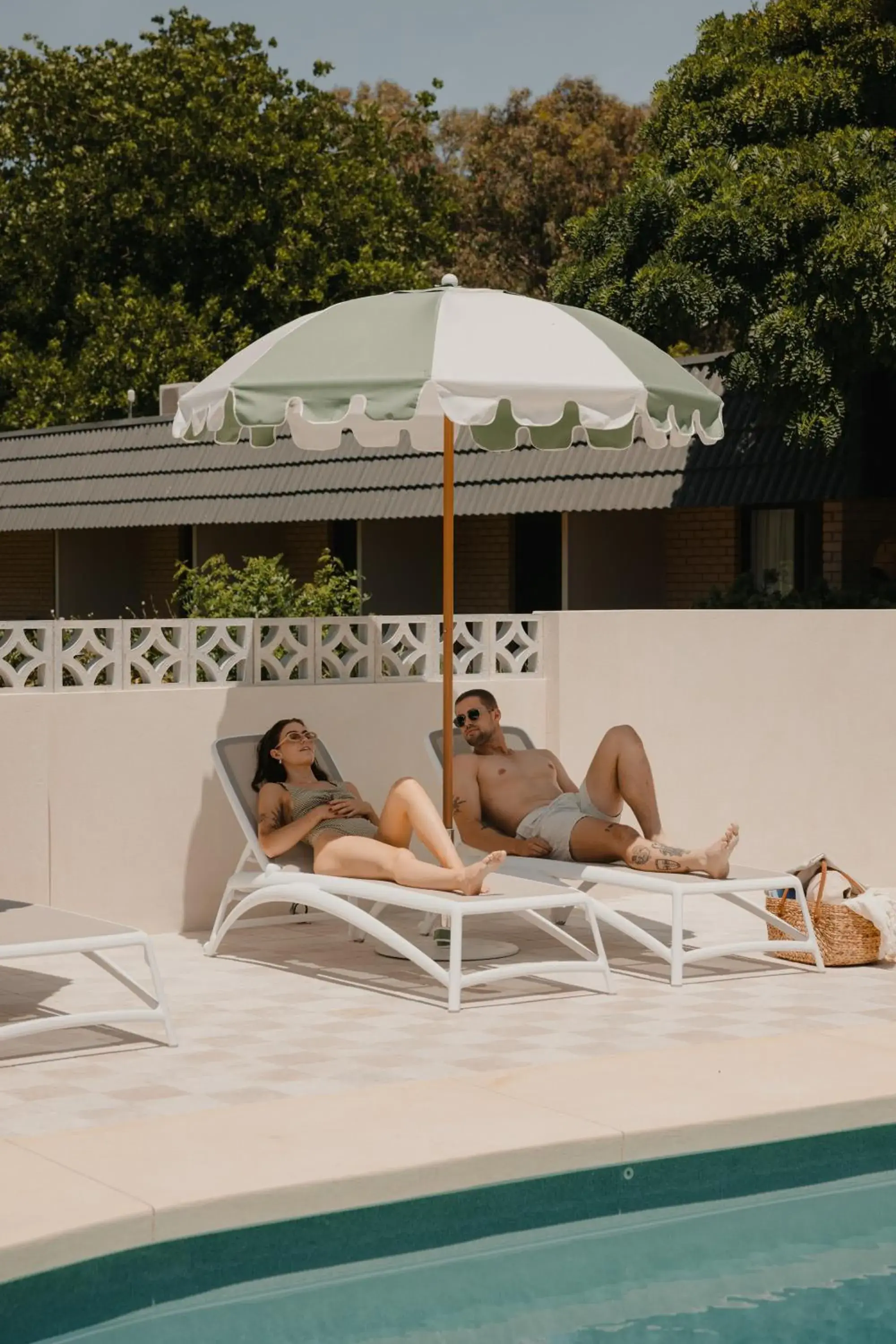 Swimming pool in The Timothée Resort Swimming pool in The Timothée Resort