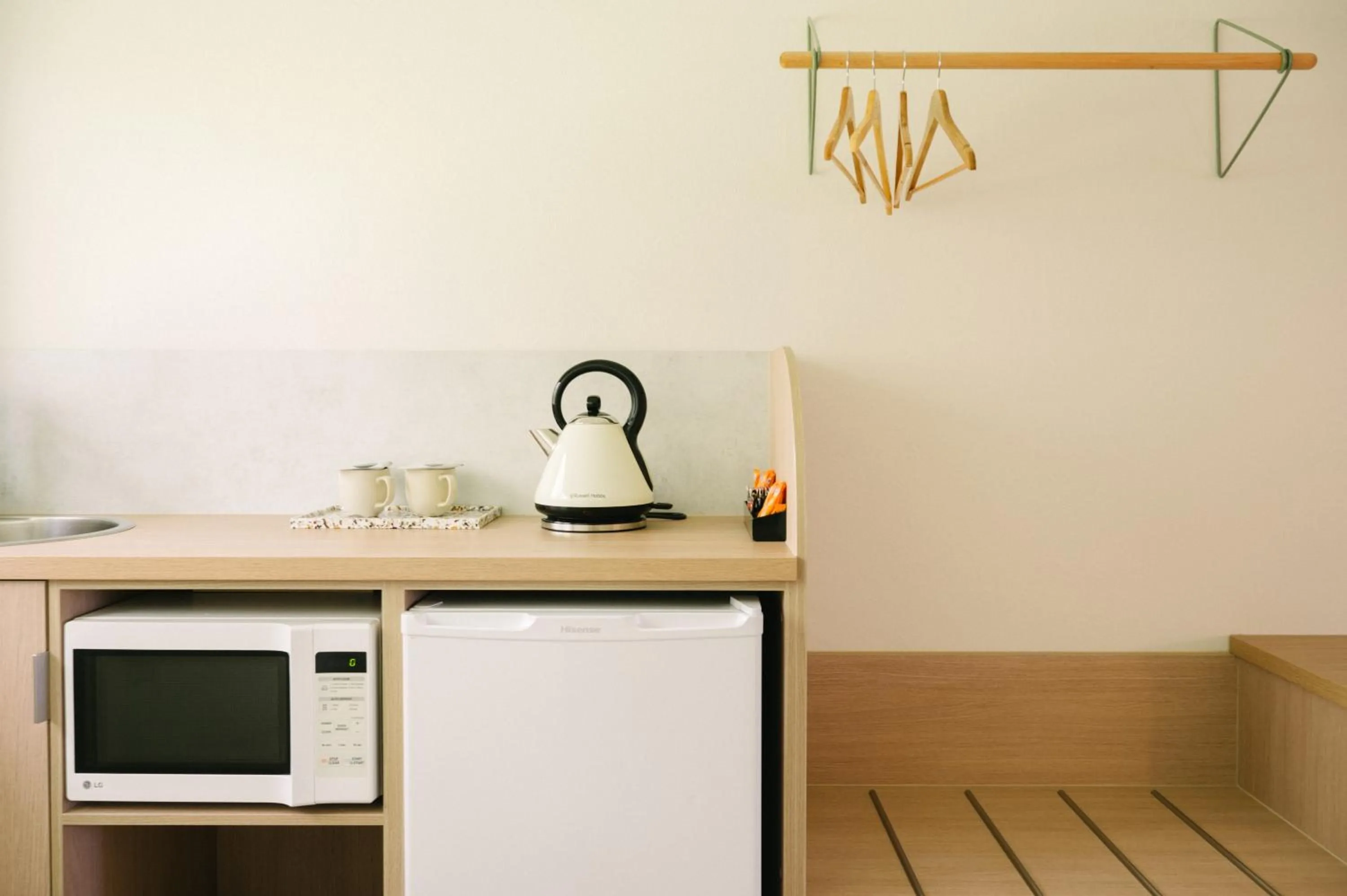 Kitchen or kitchenette in The Timothée Resort