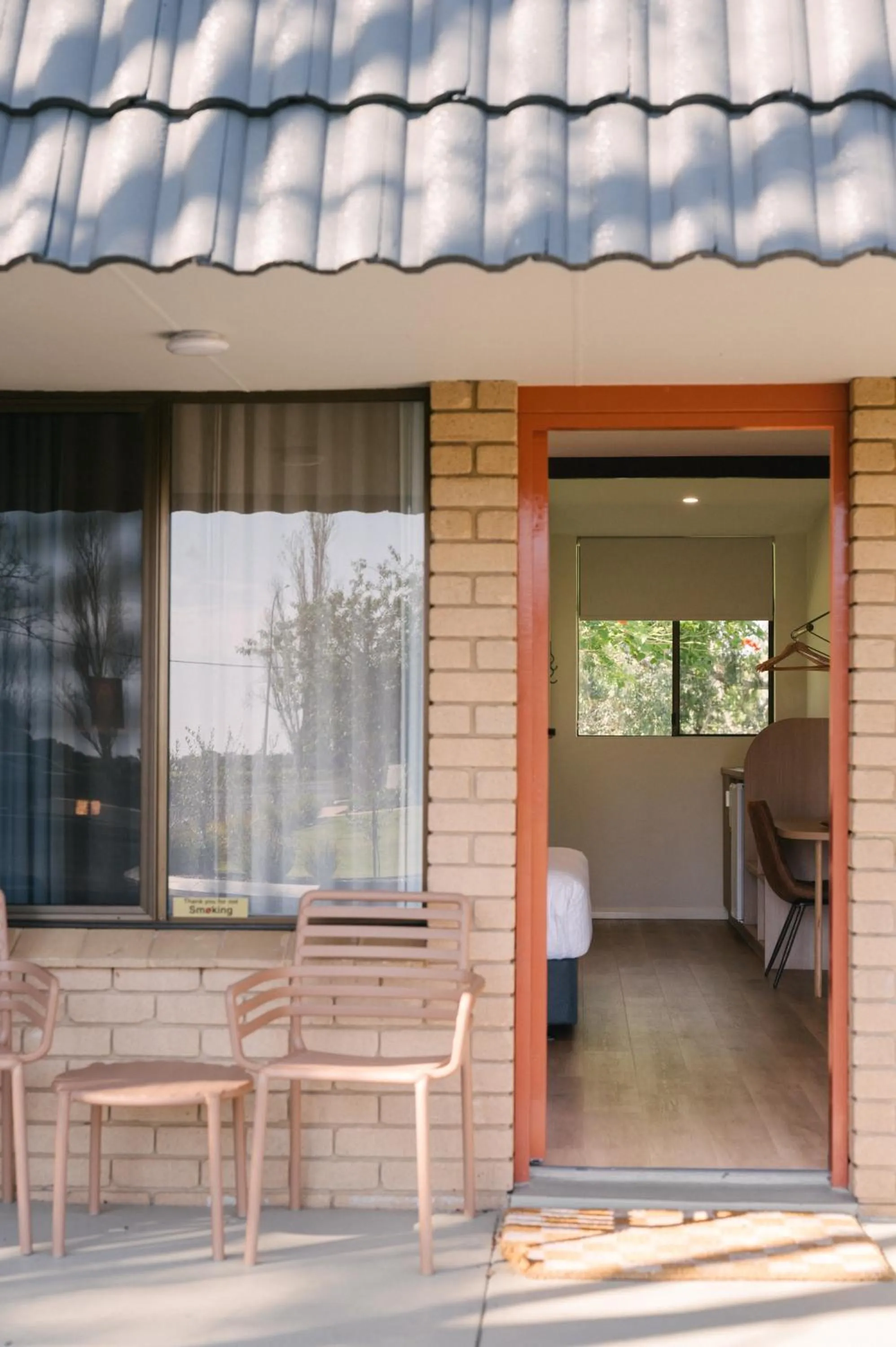 Patio in The Timothée Resort