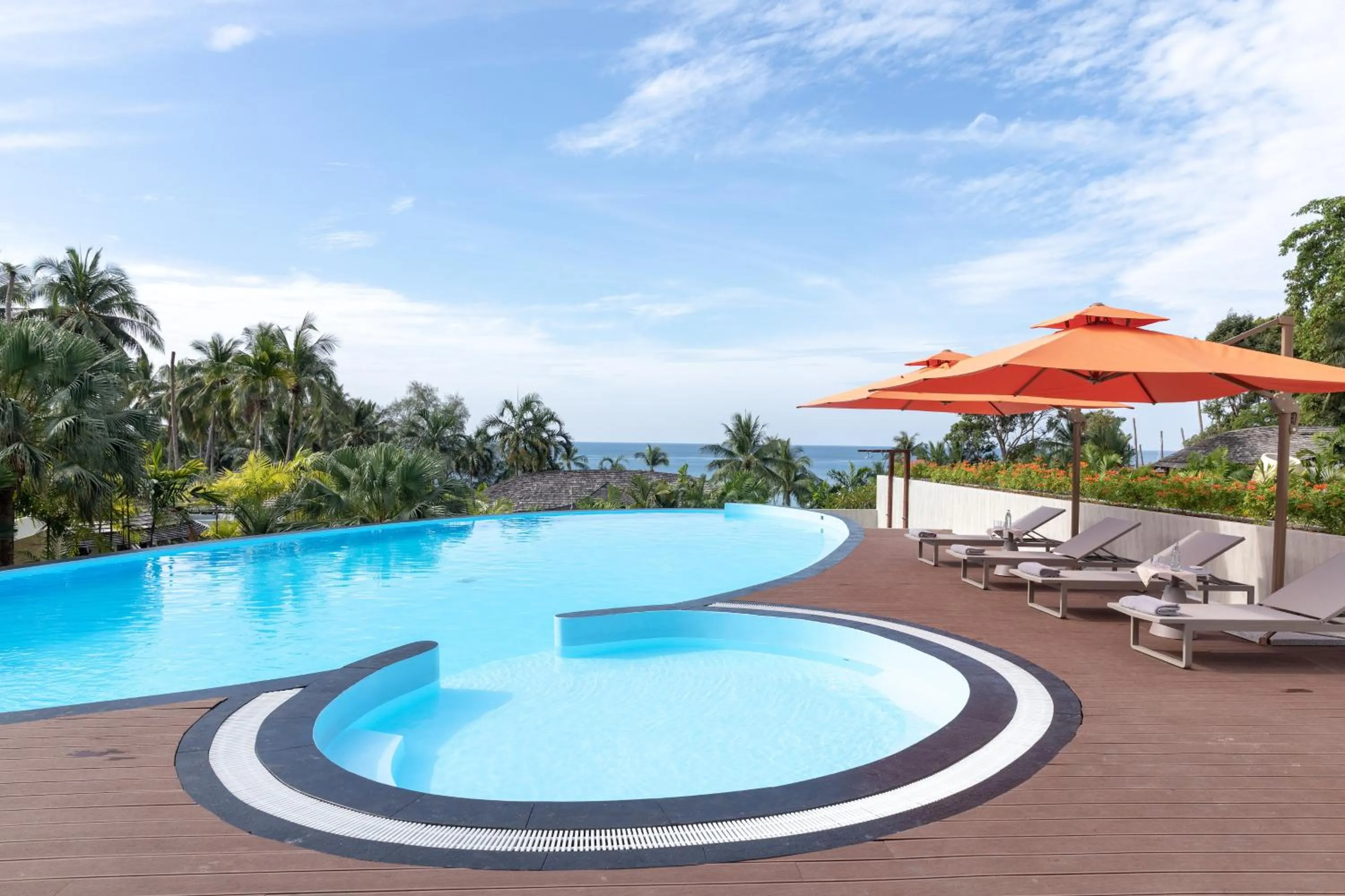 Swimming pool in Ajinta Resort