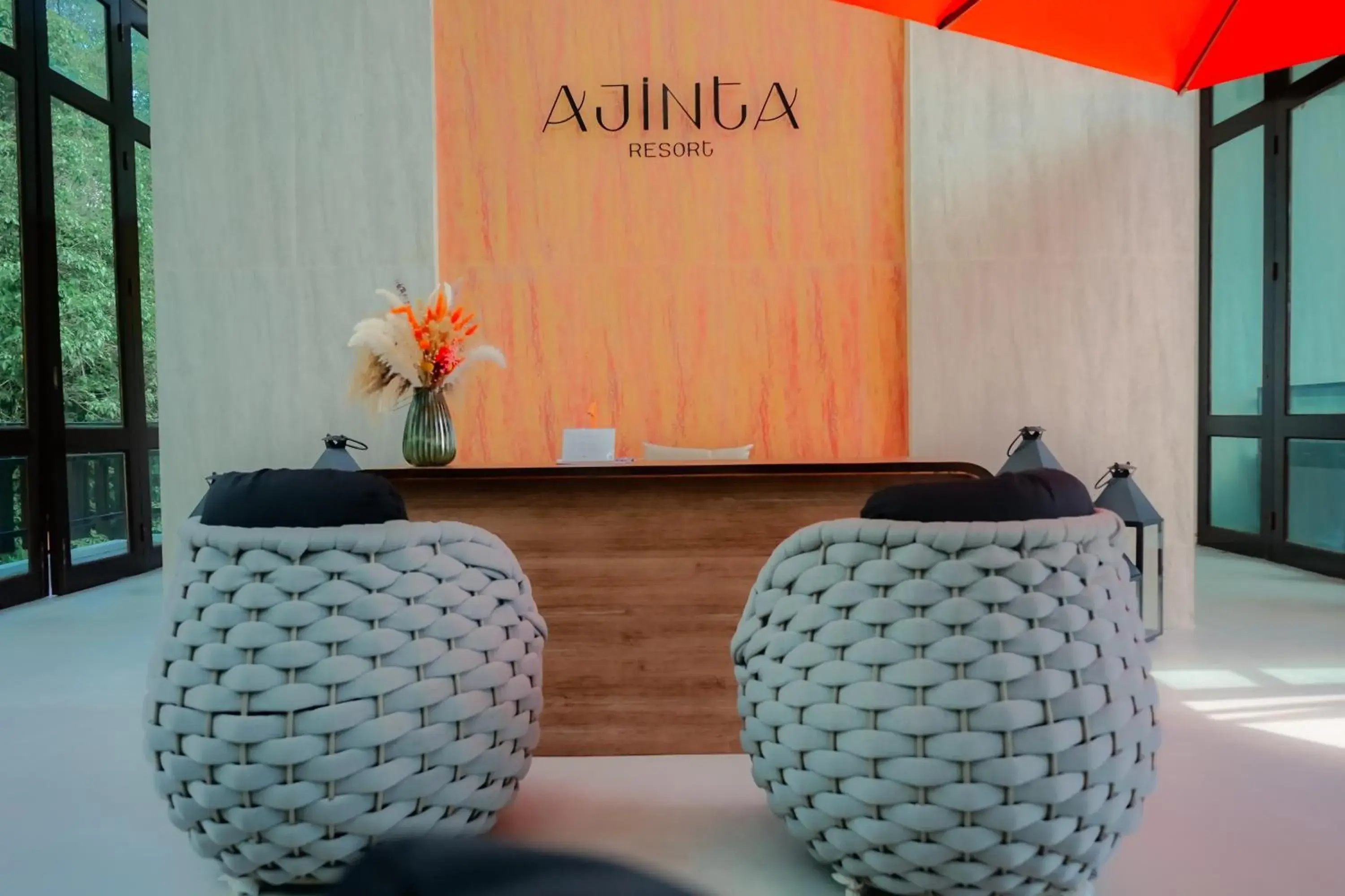 Lobby or reception in Ajinta Resort Lobby or reception in Ajinta Resort