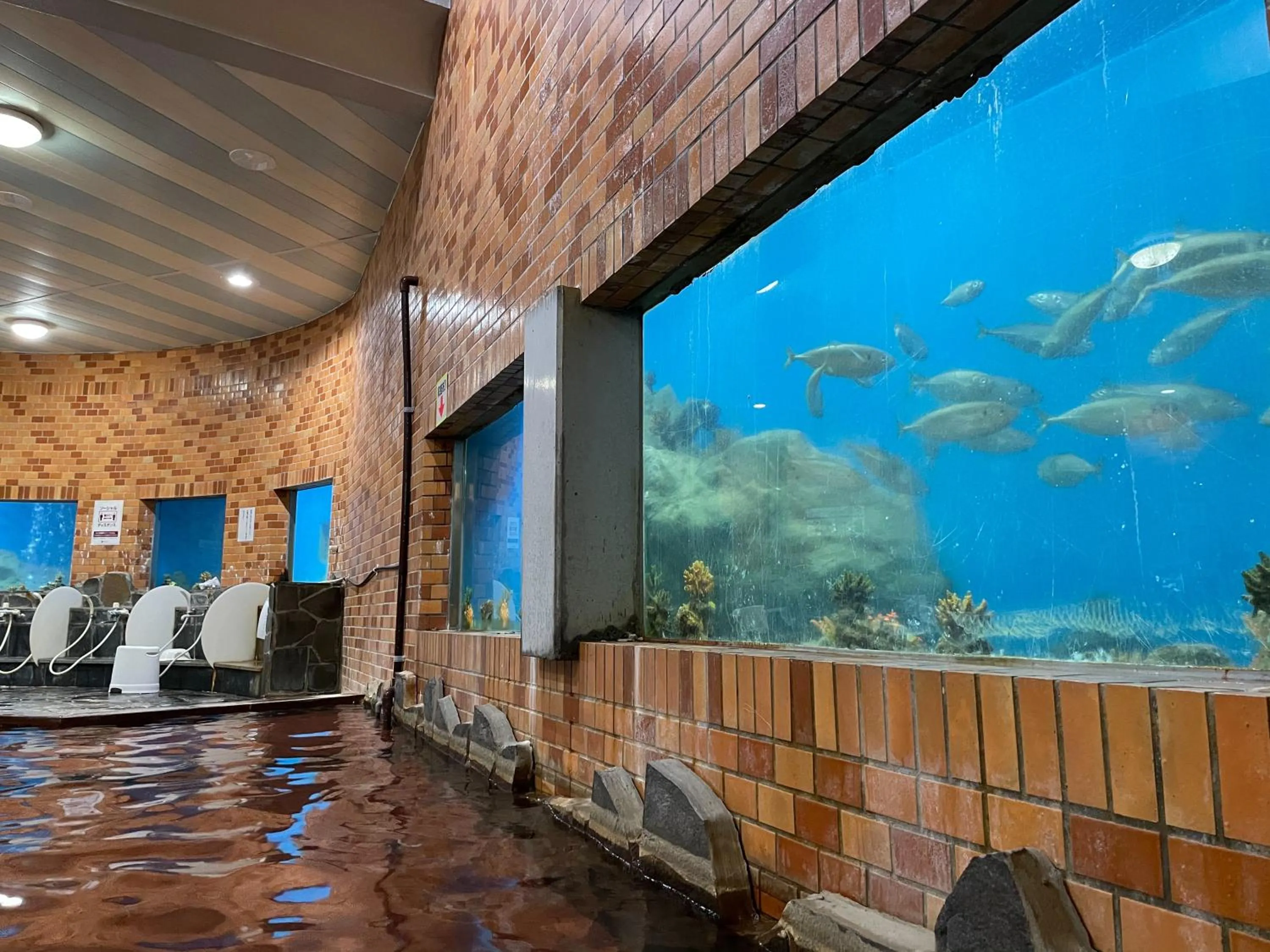 Hot Spring Bath in Hirado Kaijyo Hotel