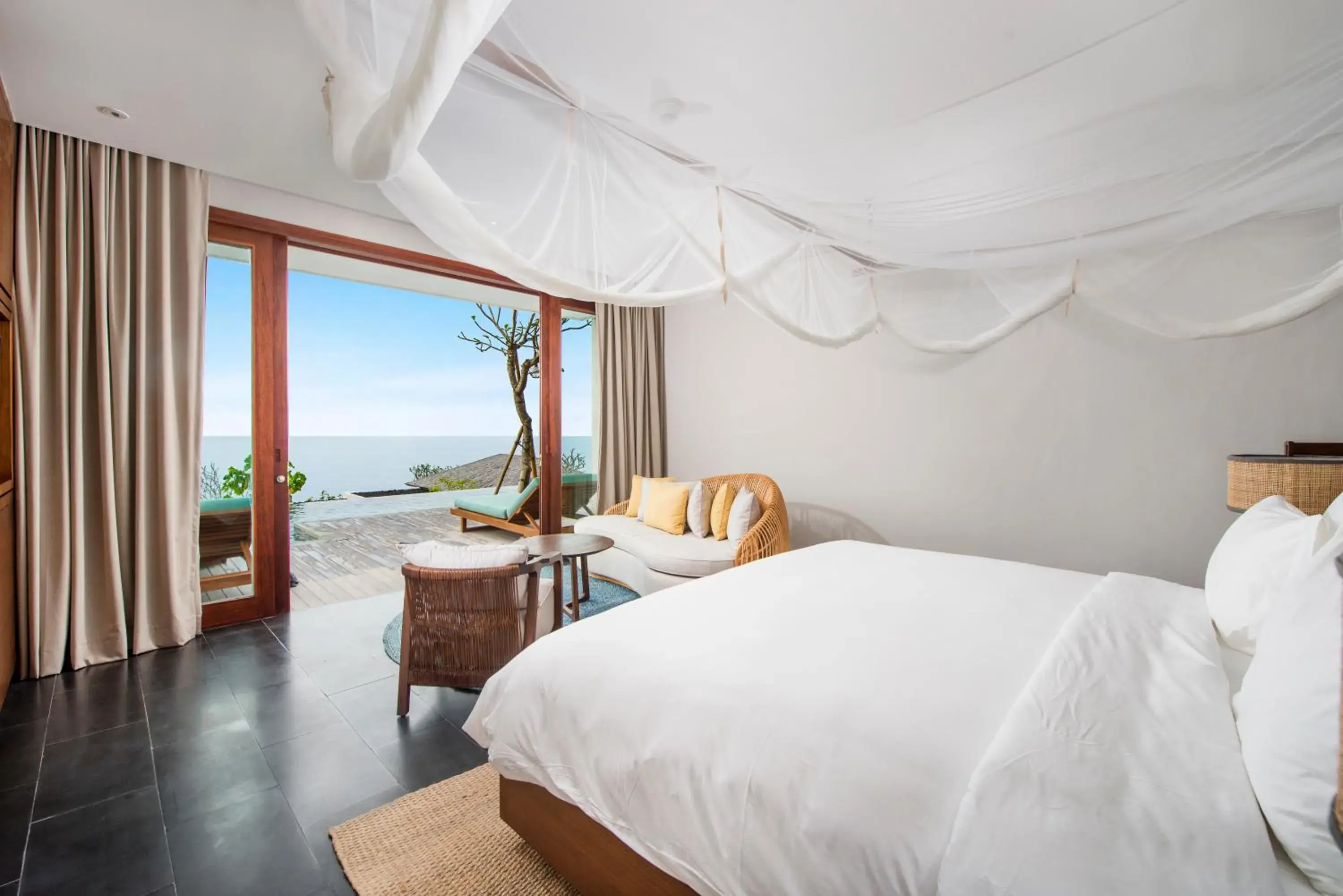 Bed in Six Senses Uluwatu Bed in Six Senses Uluwatu