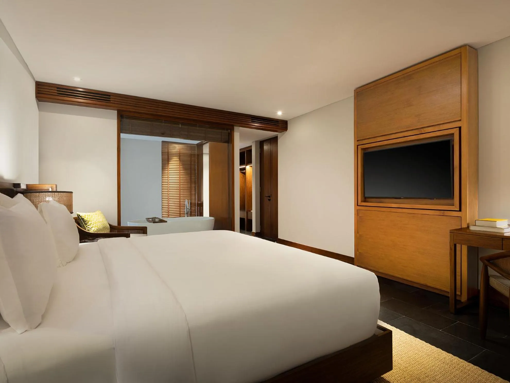 Bed in Six Senses Uluwatu