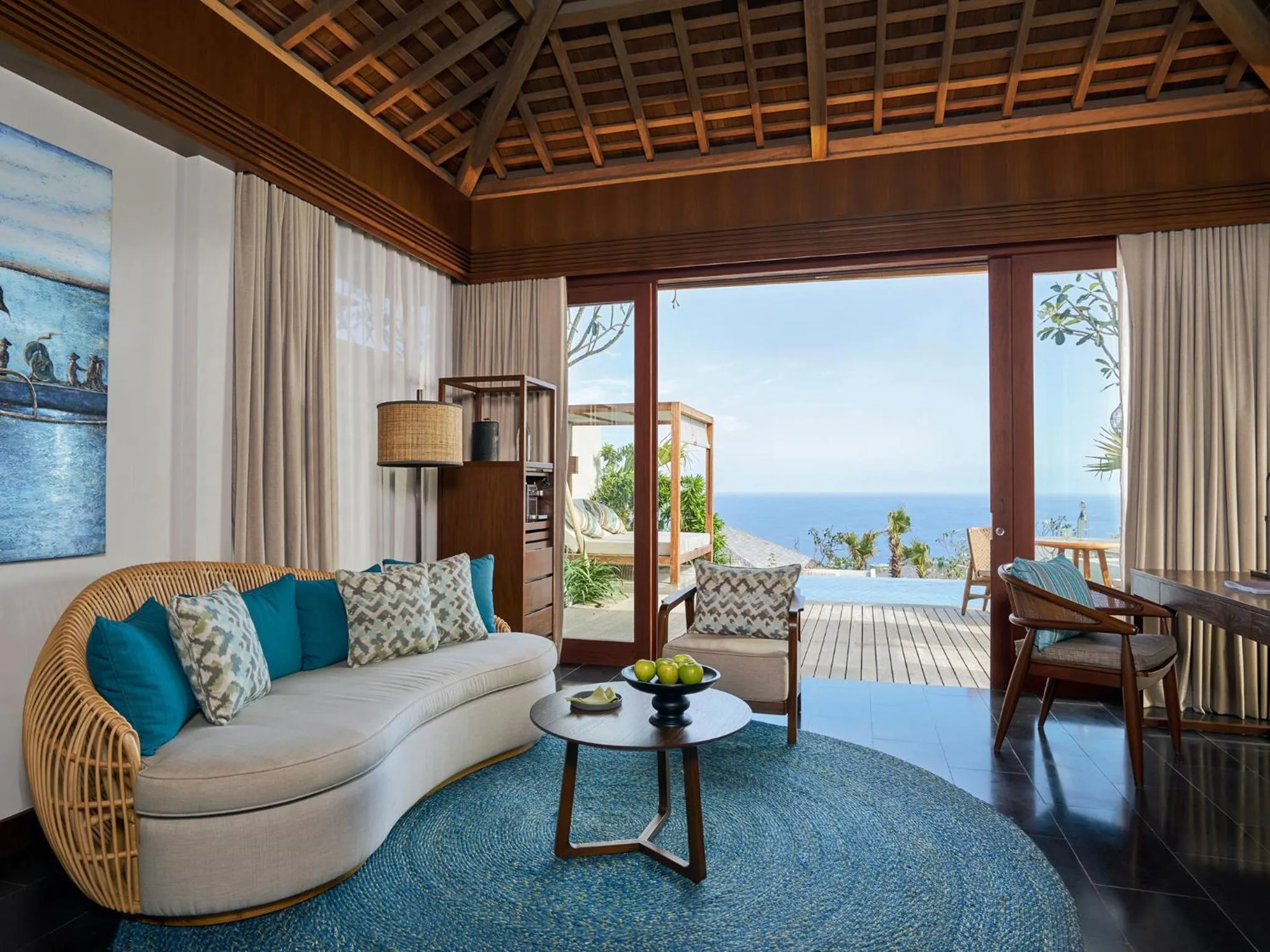 Living room in Six Senses Uluwatu