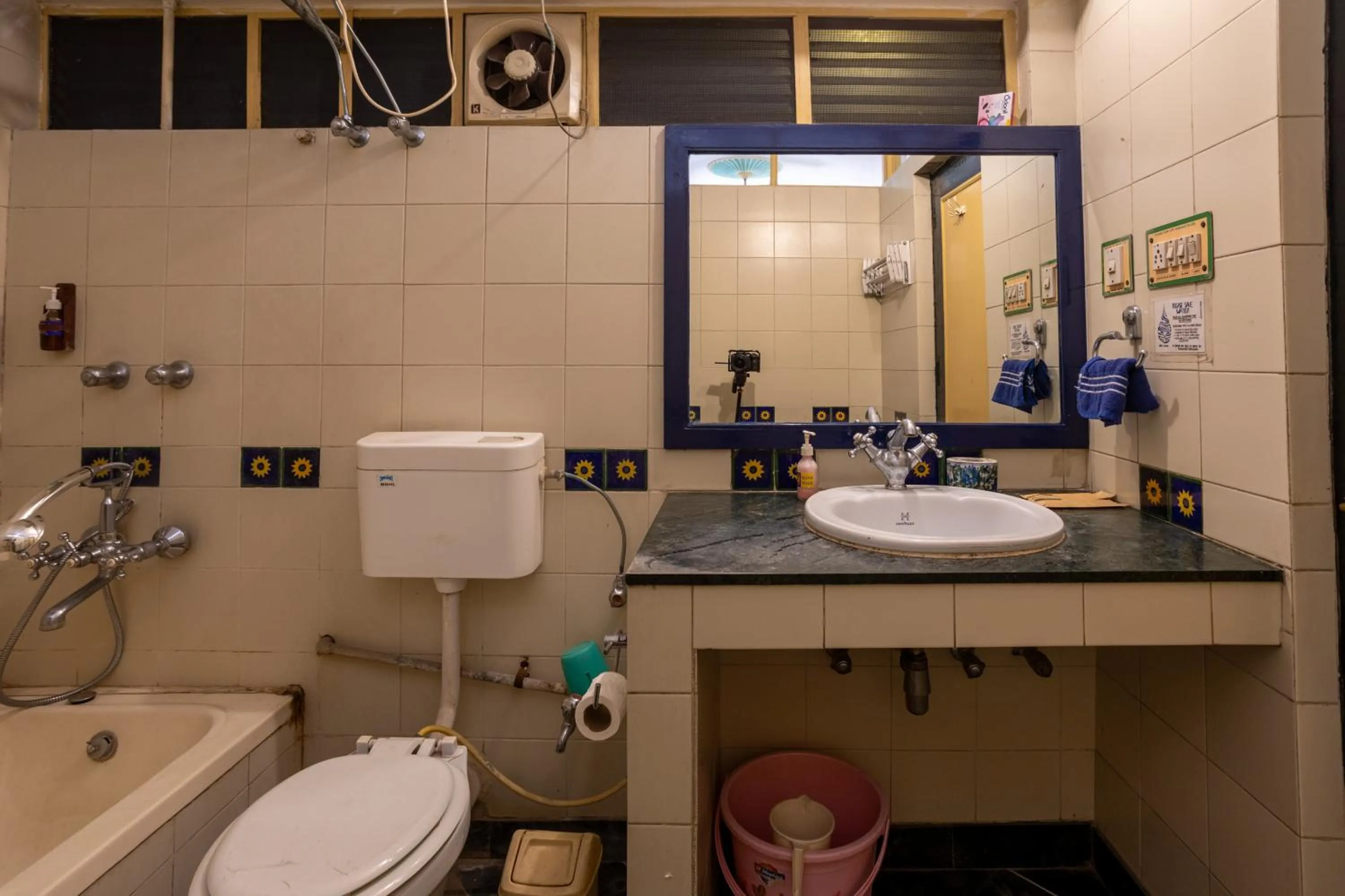 Bathroom in Jaipur Inn