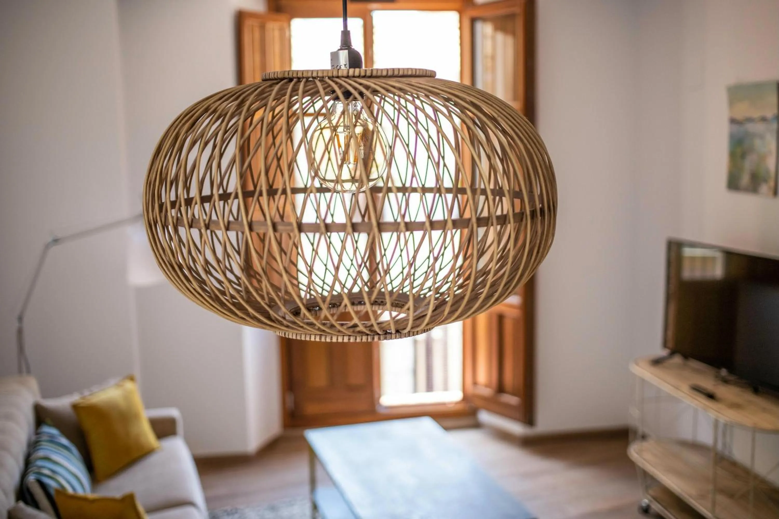 Living room in Feelathome Mártires Apartments