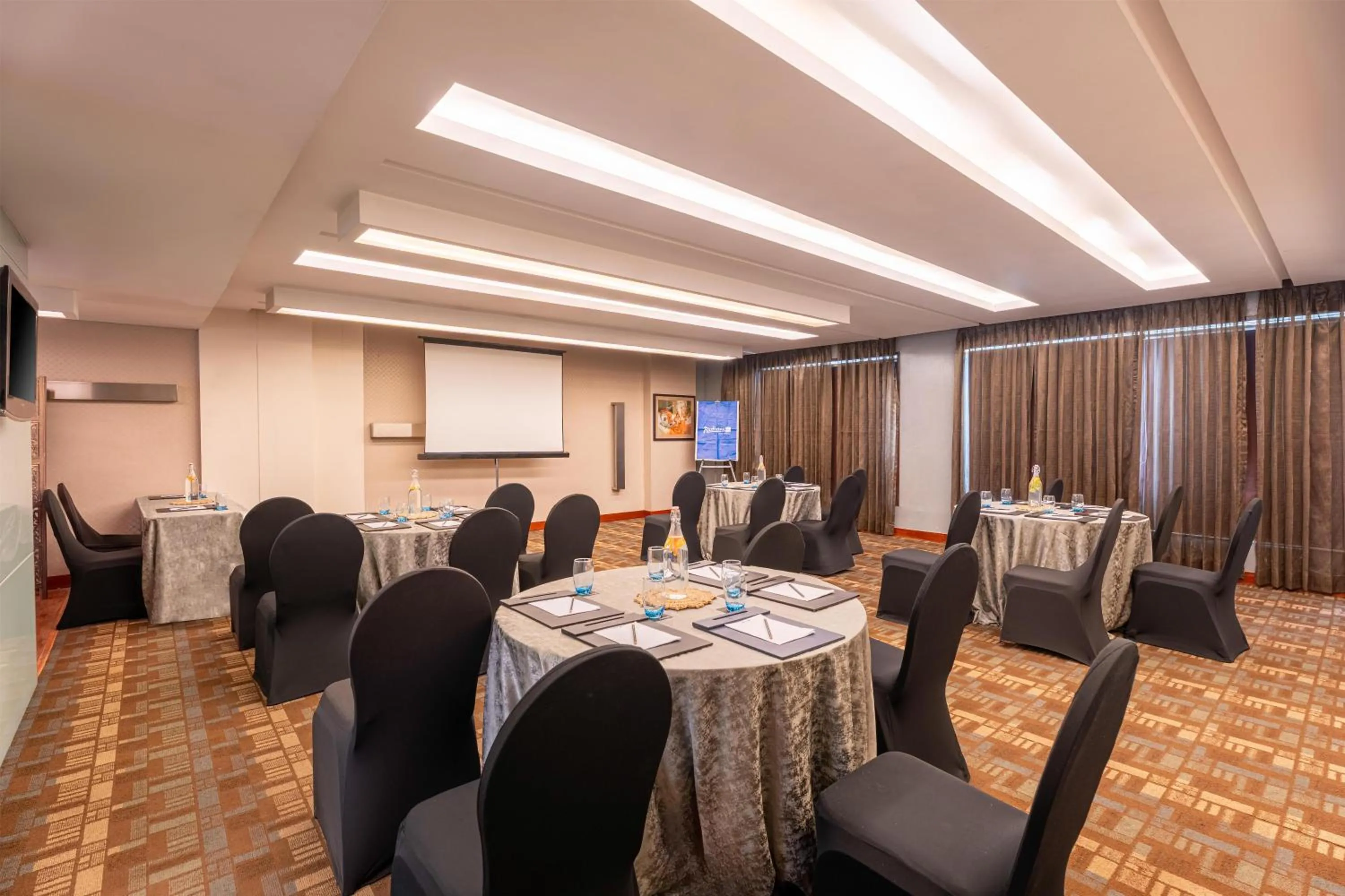 Meeting/conference room in Radisson Blu Hotel Pune Kharadi