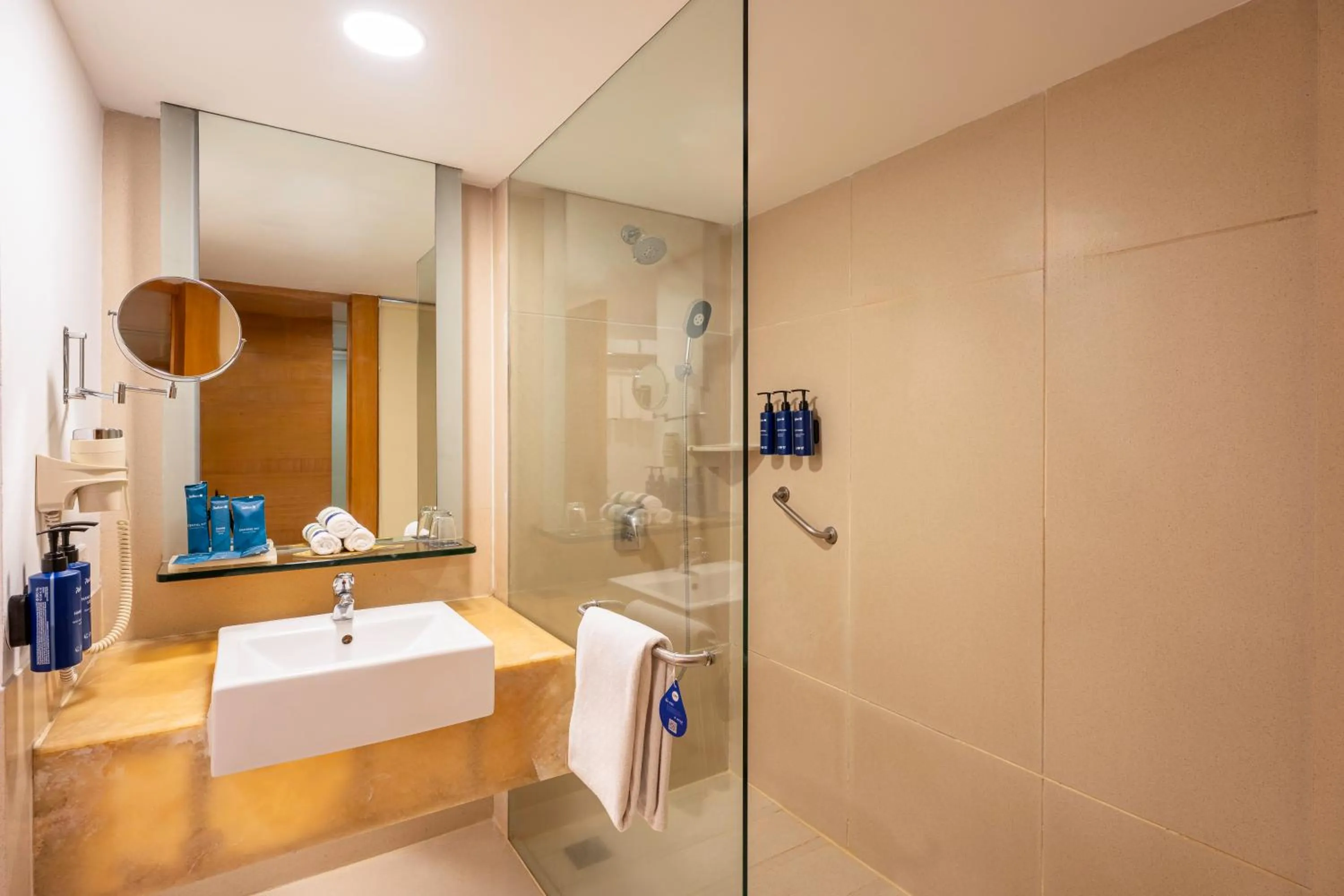 Bathroom in Radisson Blu Hotel Pune Kharadi