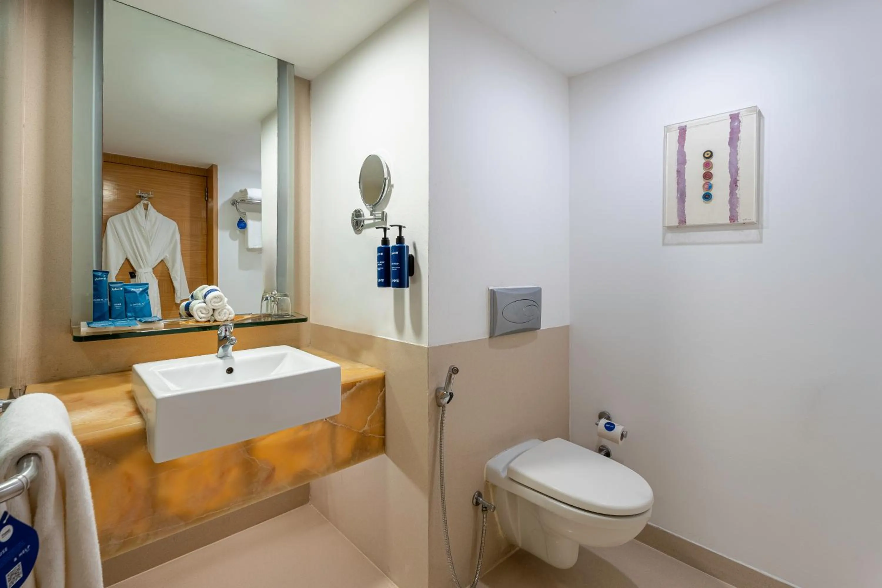 Bathroom in Radisson Blu Hotel Pune Kharadi