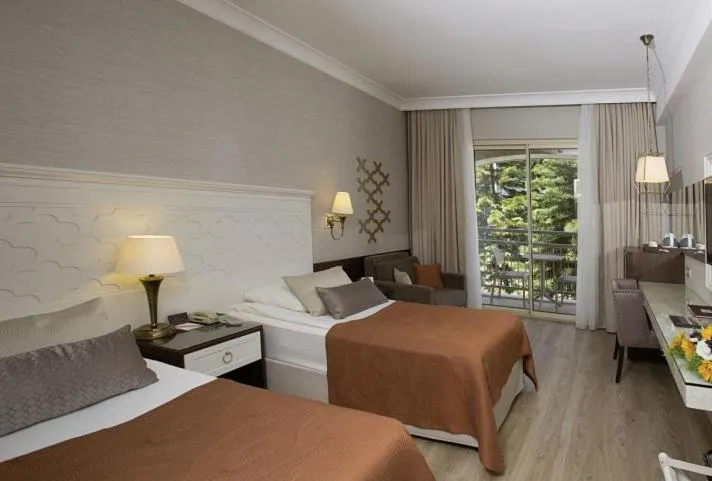 Bed in Fame Residence Kemer & Spa