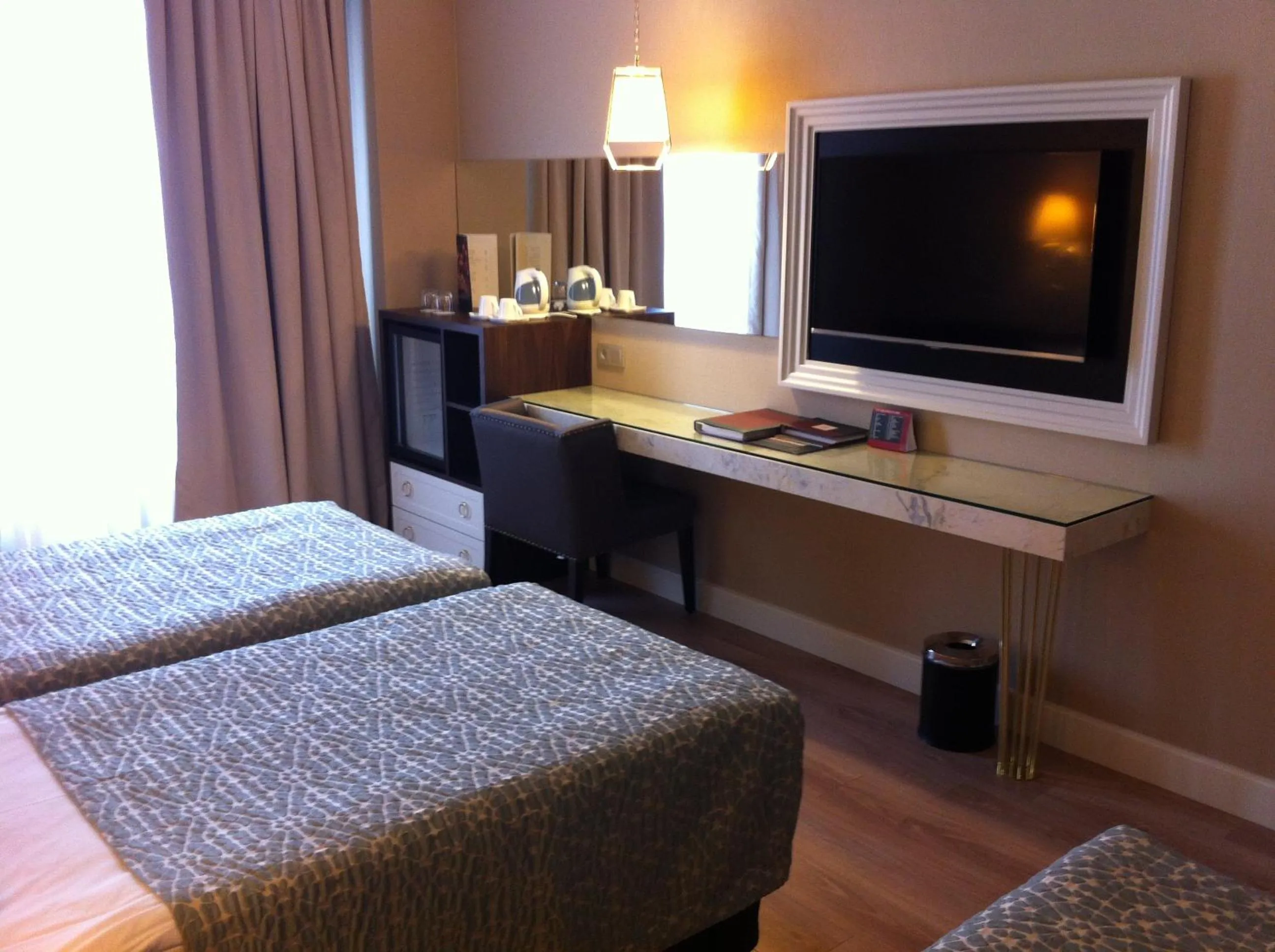 Bed in Fame Residence Kemer & Spa