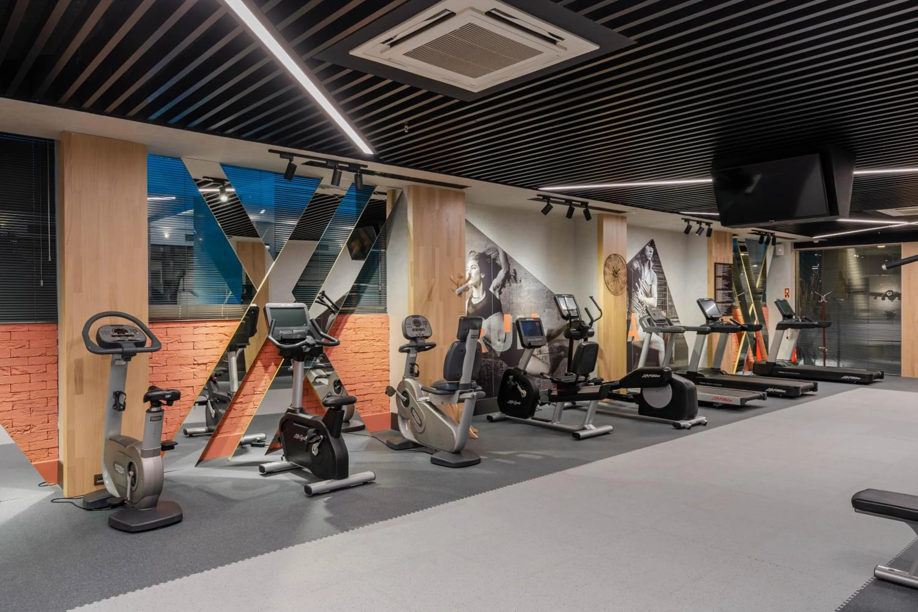 Fitness centre/facilities in Fame Residence Kemer & Spa