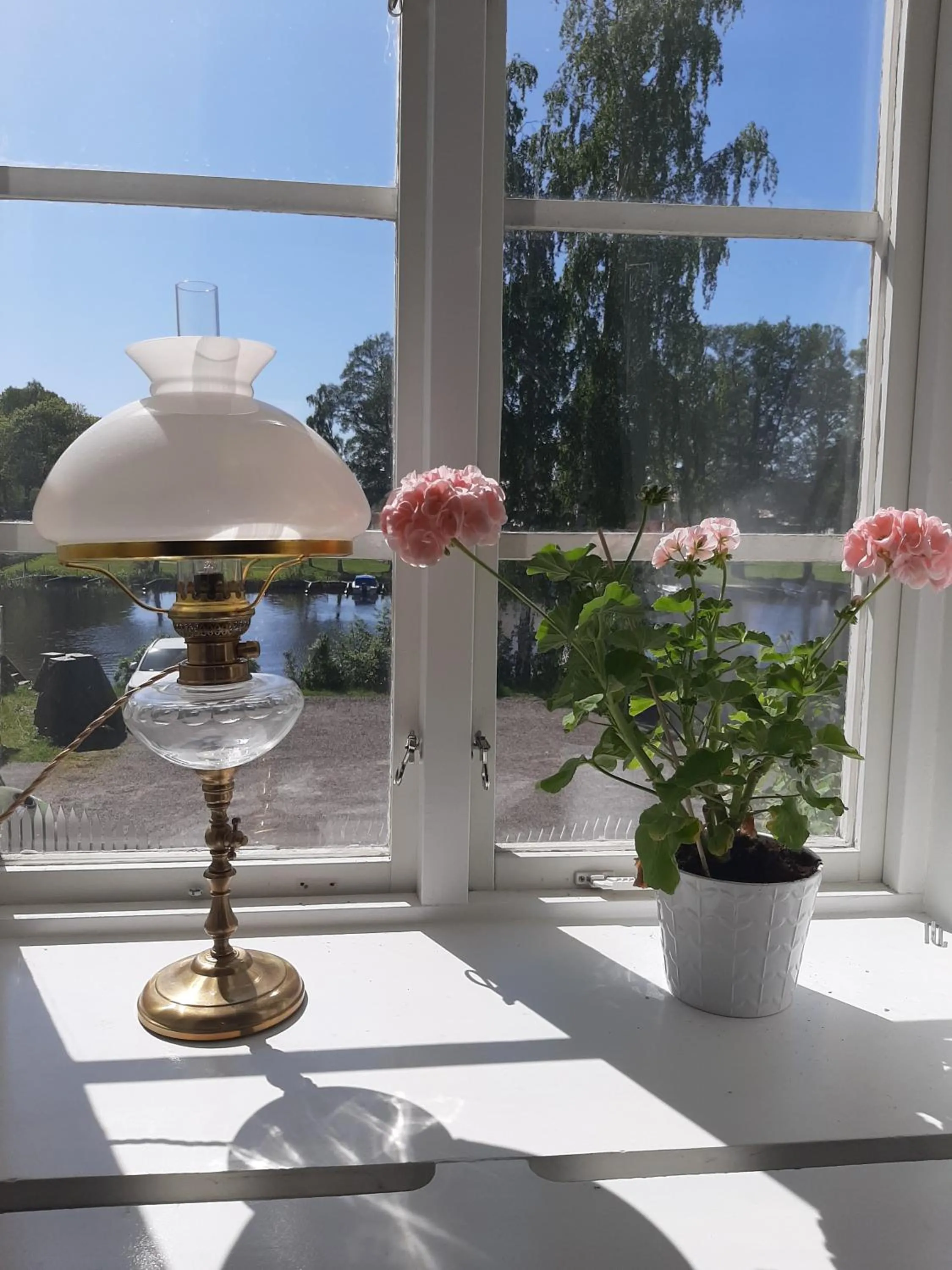 Lake view in Garvaregården Hotel , B&B och Café