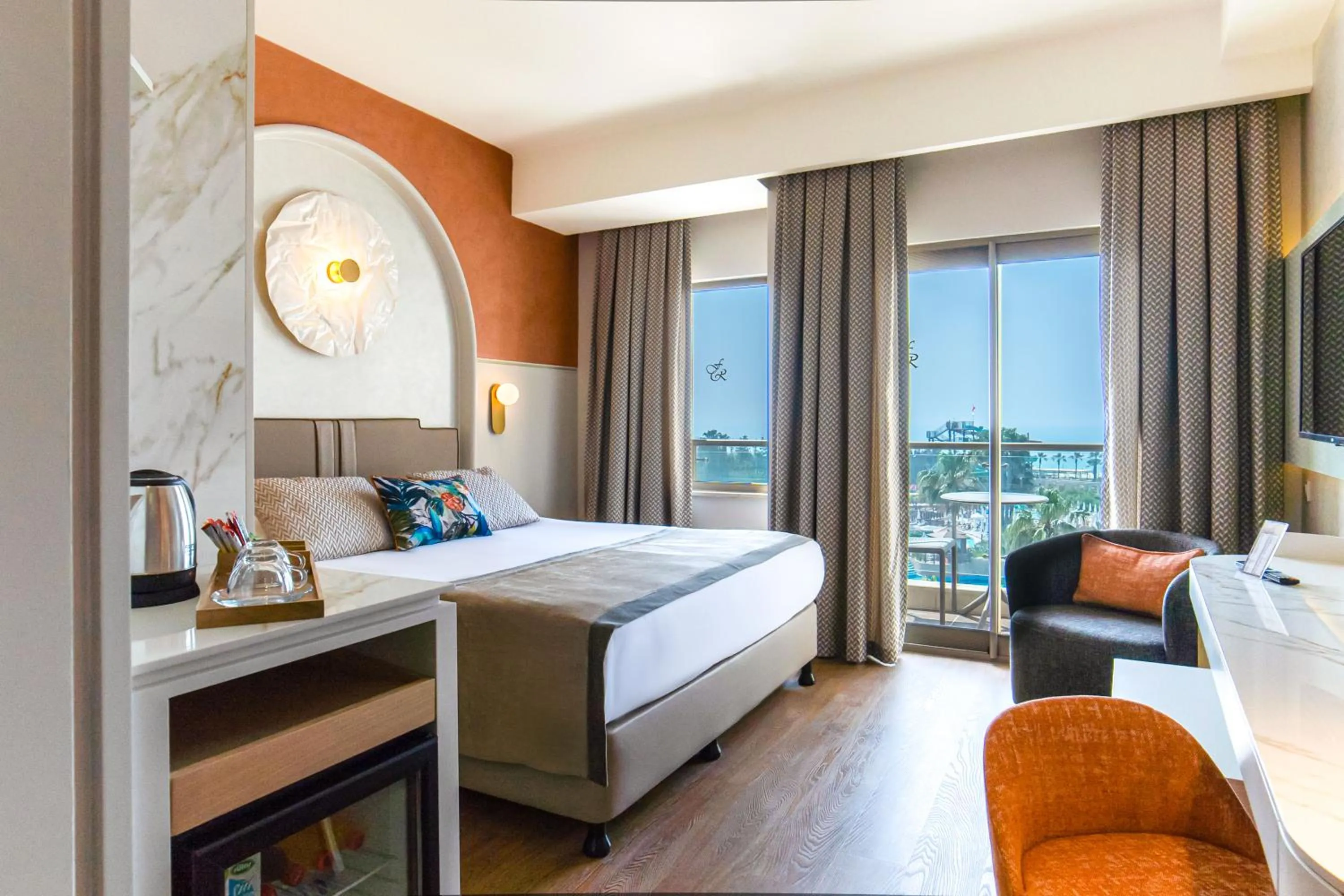 Bedroom, Bed in Fame Residence Lara & Spa