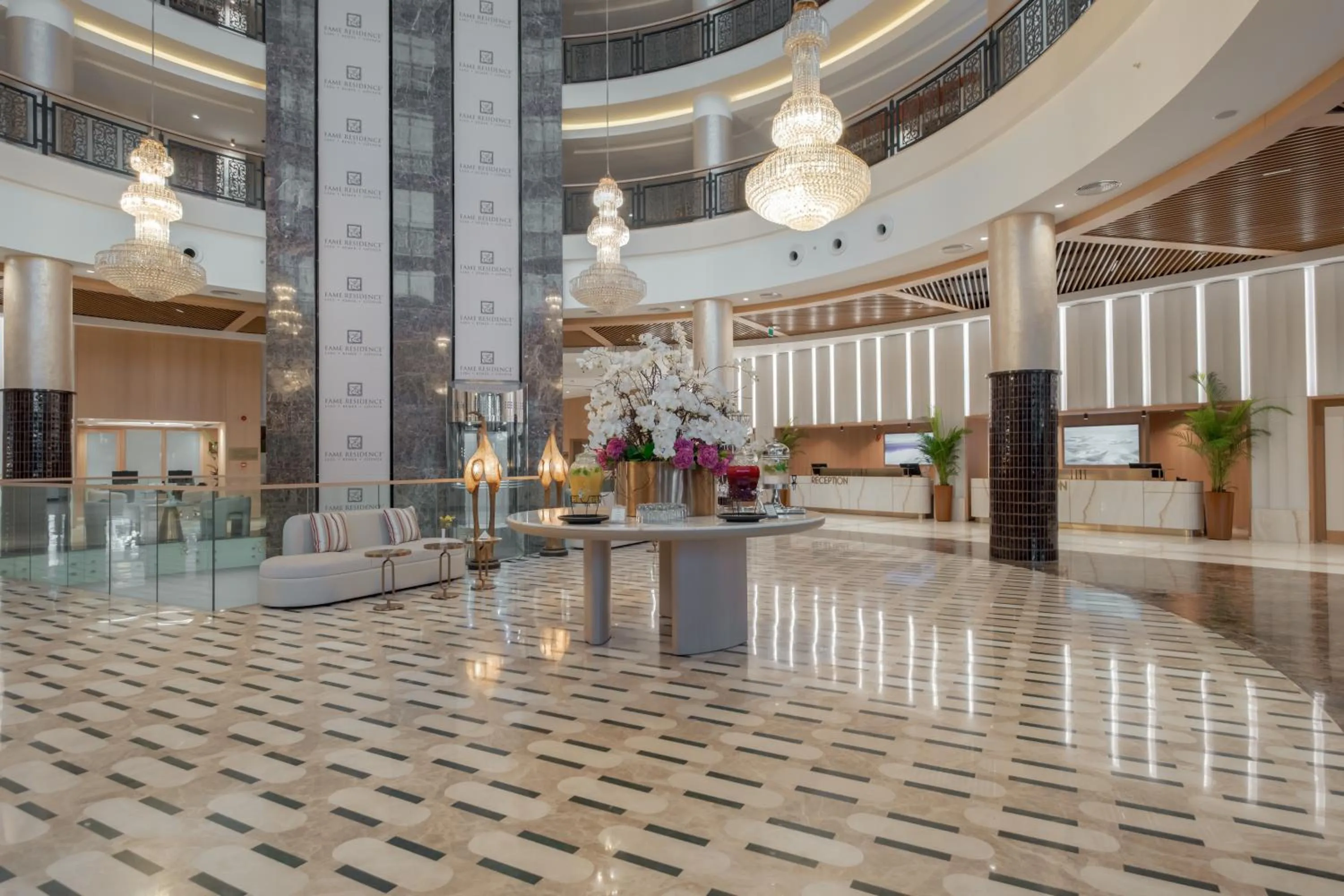 Lobby or reception in Fame Residence Lara & Spa